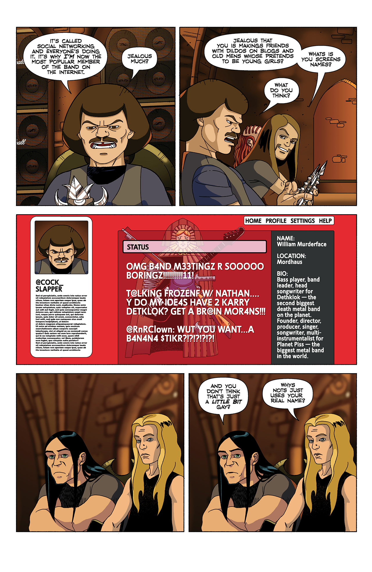 Read online Dethklok comic -  Issue #1 - 6