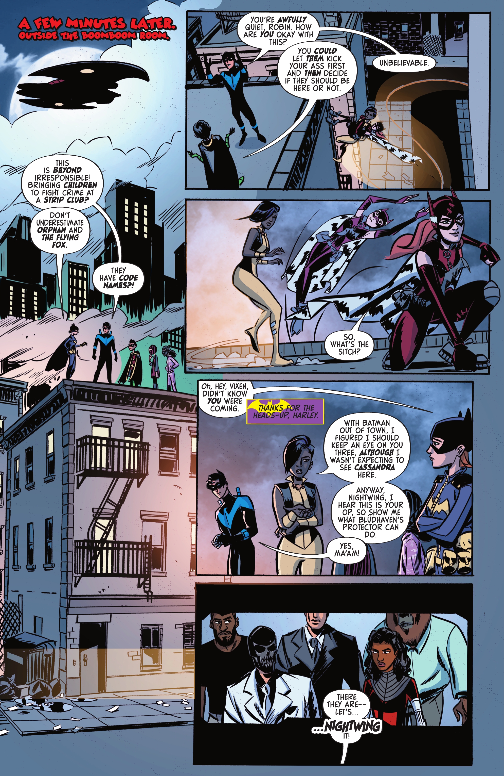 Read online Harley Quinn: The Animated Series: Legion of Bats! comic -  Issue #5 - 14