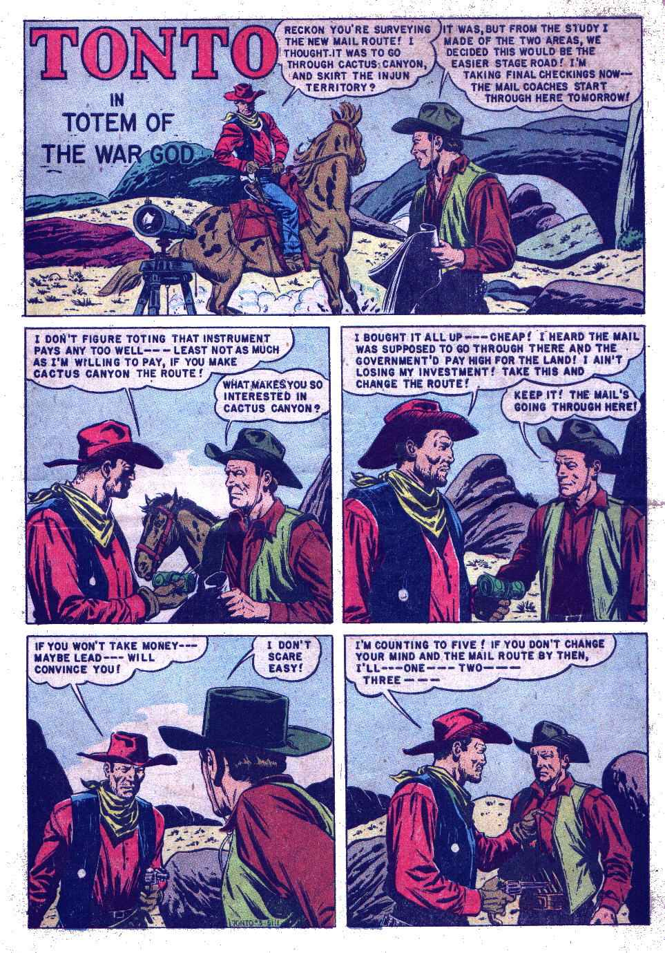Read online Lone Ranger's Companion Tonto comic -  Issue #3 - 3