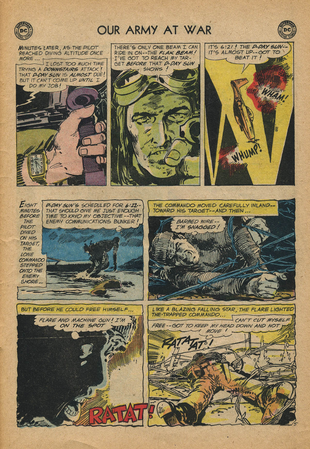 Read online Our Army at War (1952) comic -  Issue #83 - 29