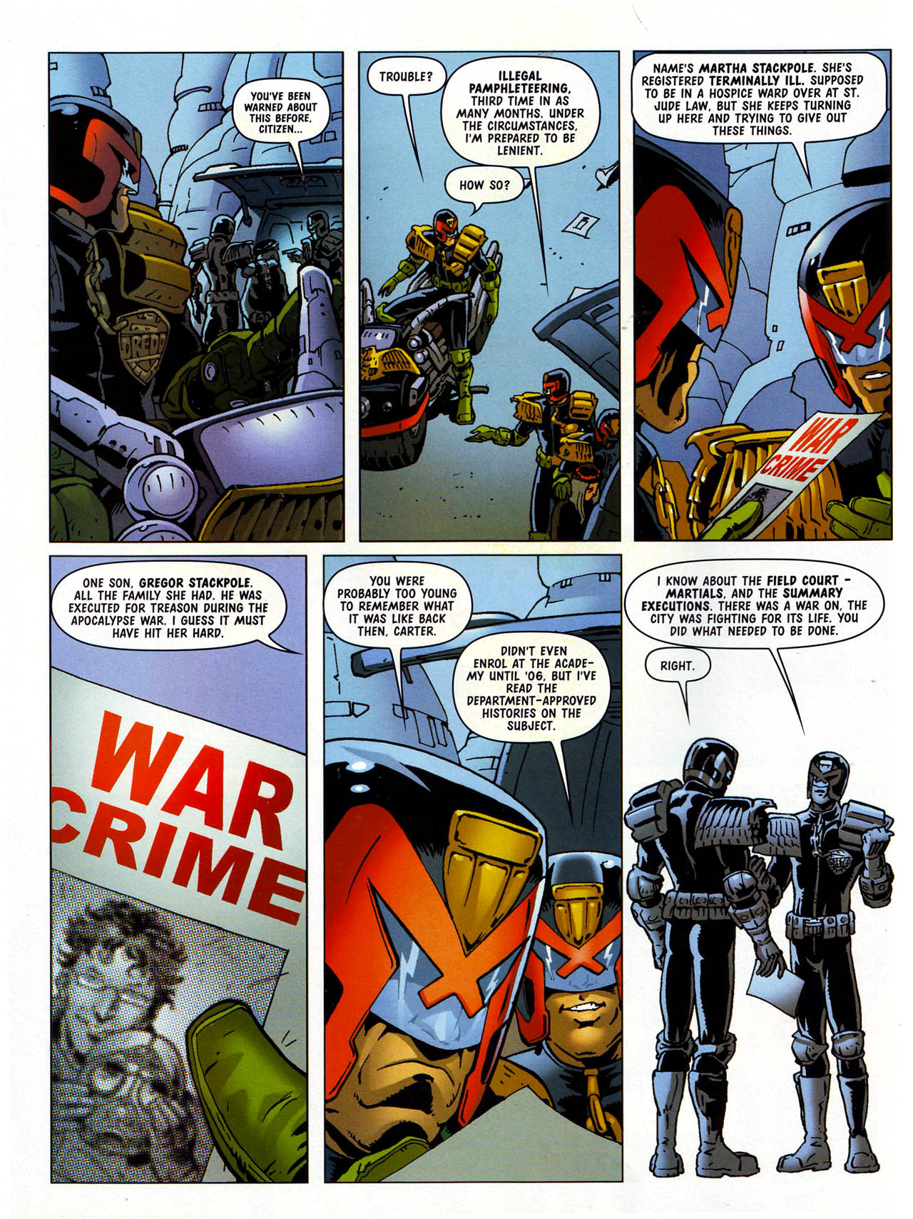 Read online Judge Dredd Megazine (Vol. 5) comic -  Issue #201 - 86