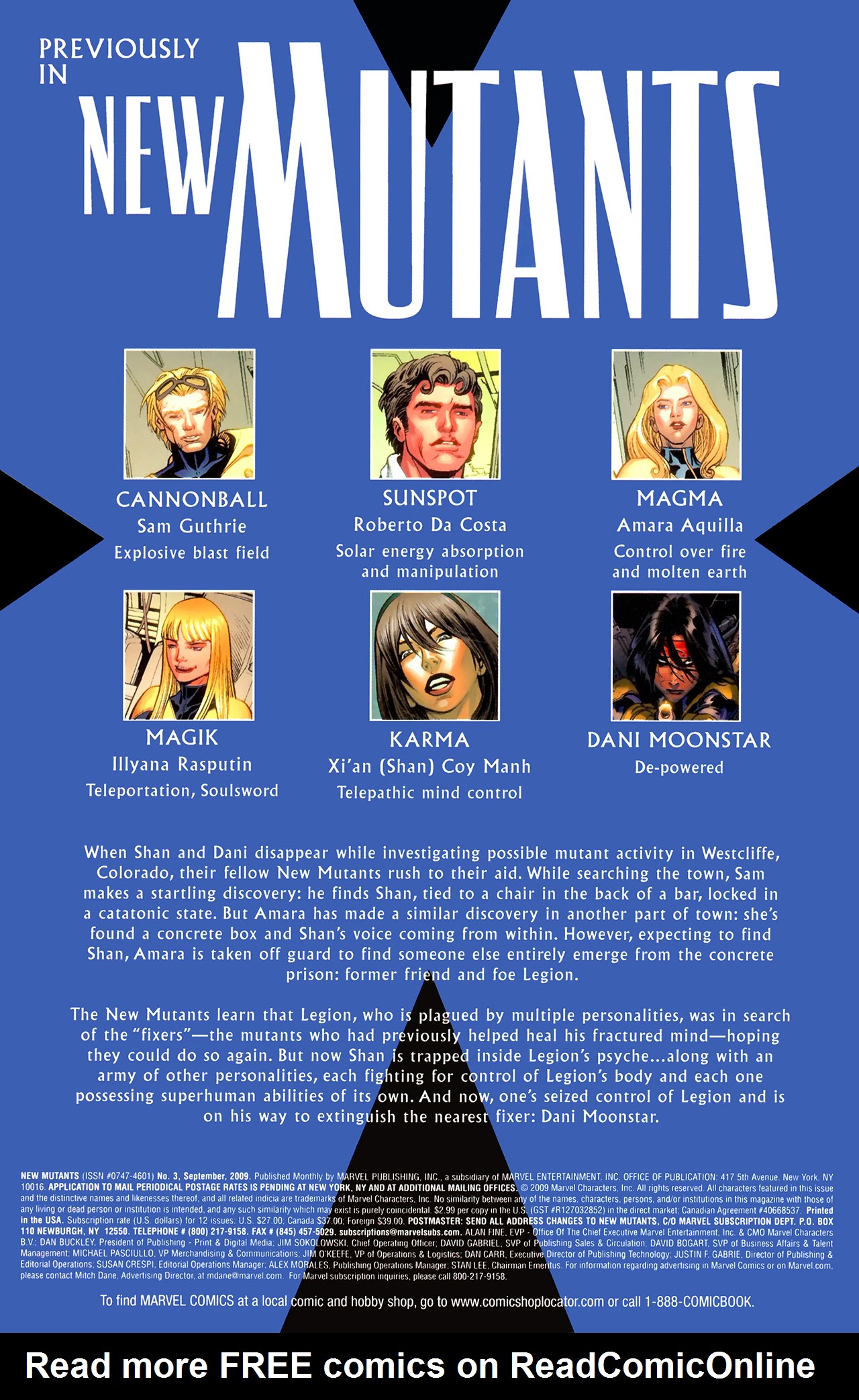 Read online New Mutants (2009) comic -  Issue #3 - 4