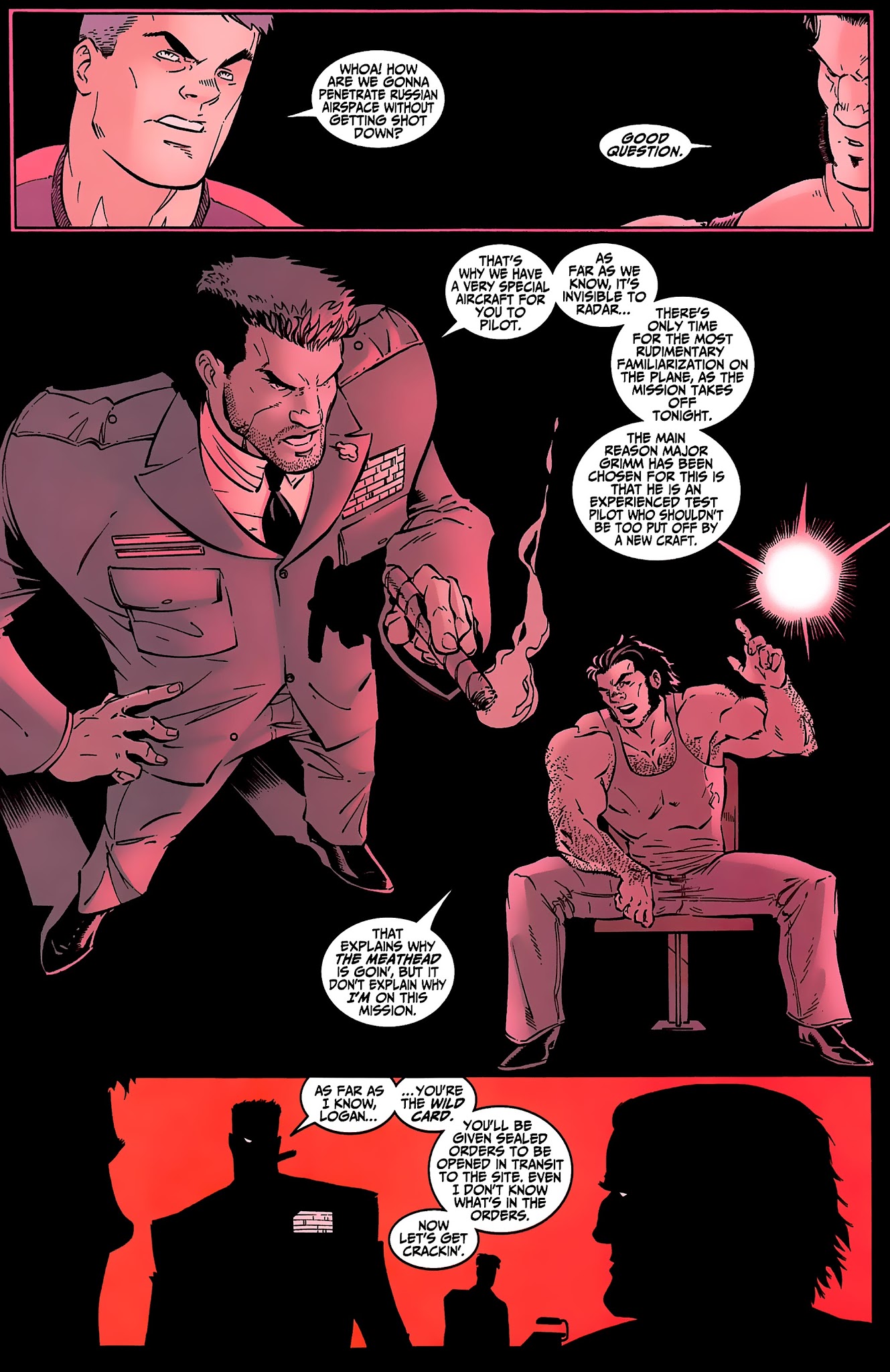 Read online Before the Fantastic Four: Ben Grimm and Logan comic -  Issue #1 - 12