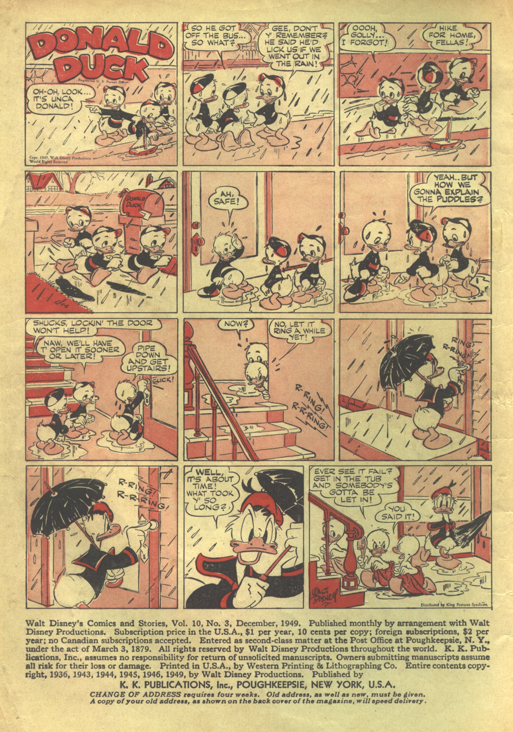 Read online Walt Disney's Comics and Stories comic -  Issue #111 - 3