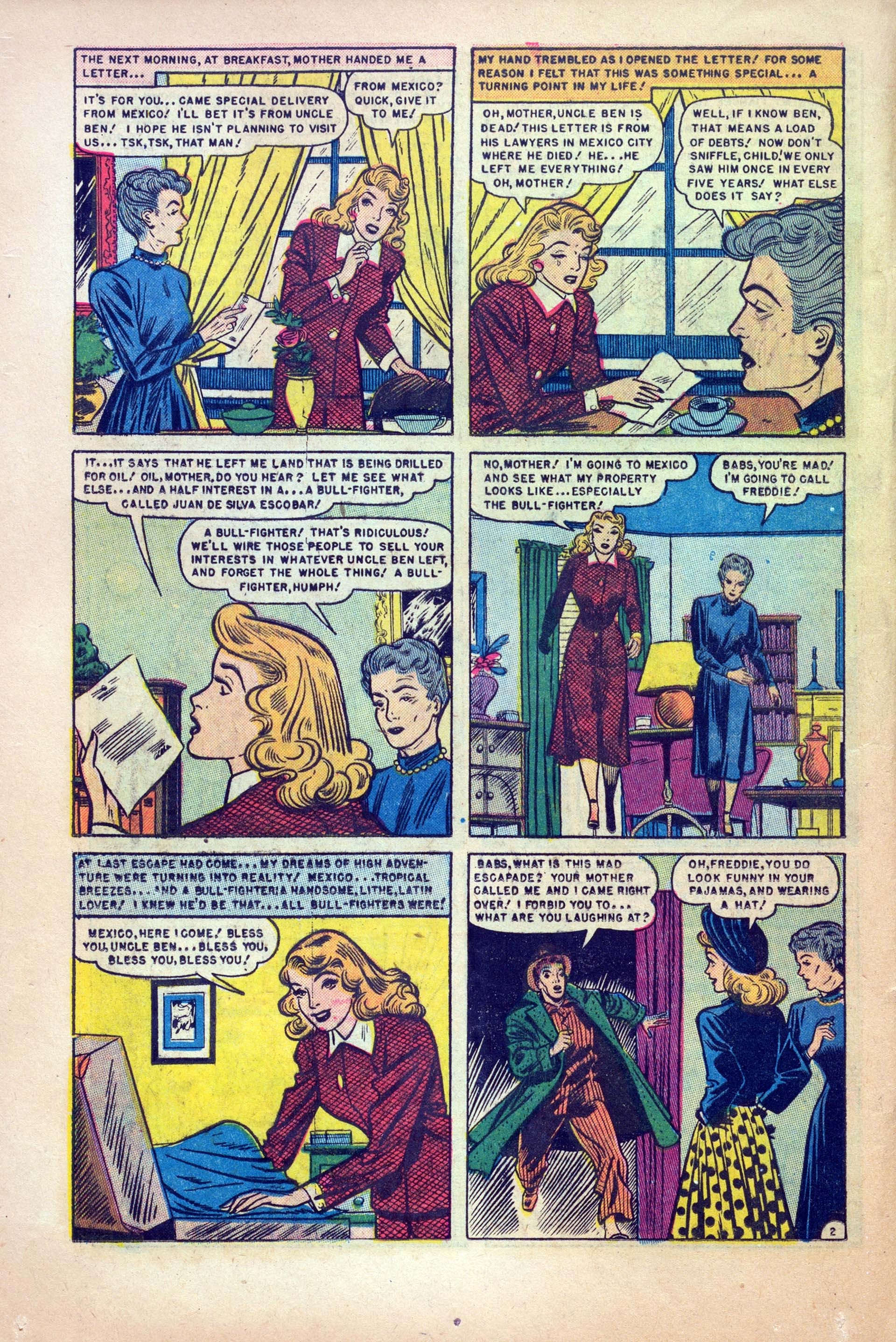 Read online My Love (1949) comic -  Issue #1 - 12