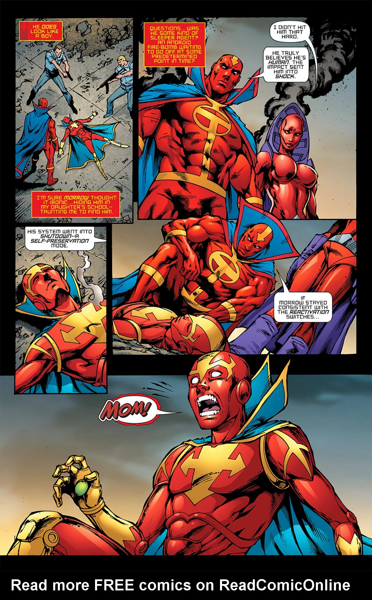 Read online Red Tornado (2009) comic -  Issue #5 - 5