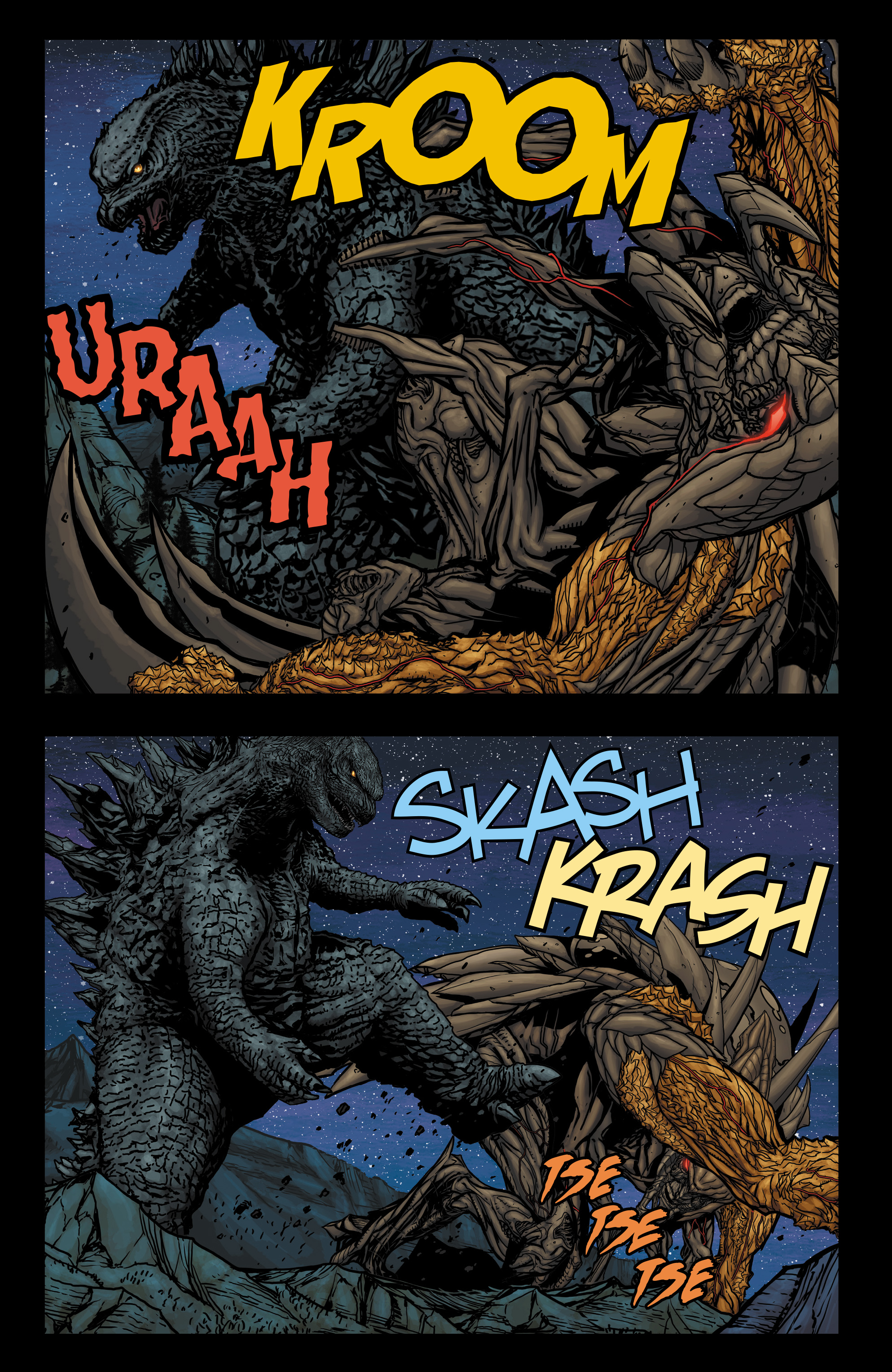 Read online Godzilla: Aftershock comic -  Issue # TPB - 92
