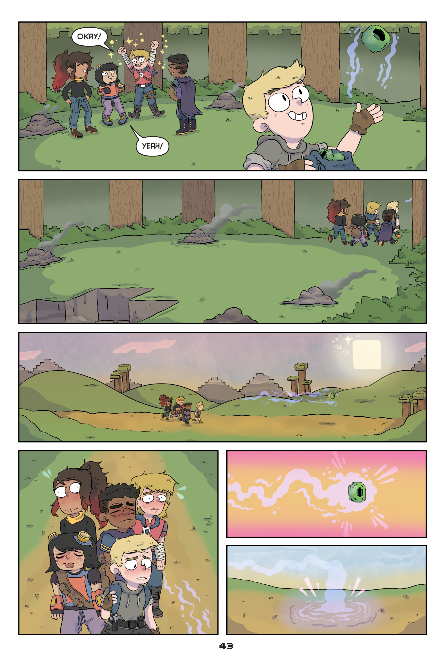 Read online Minecraft comic -  Issue # TPB 1 - 43