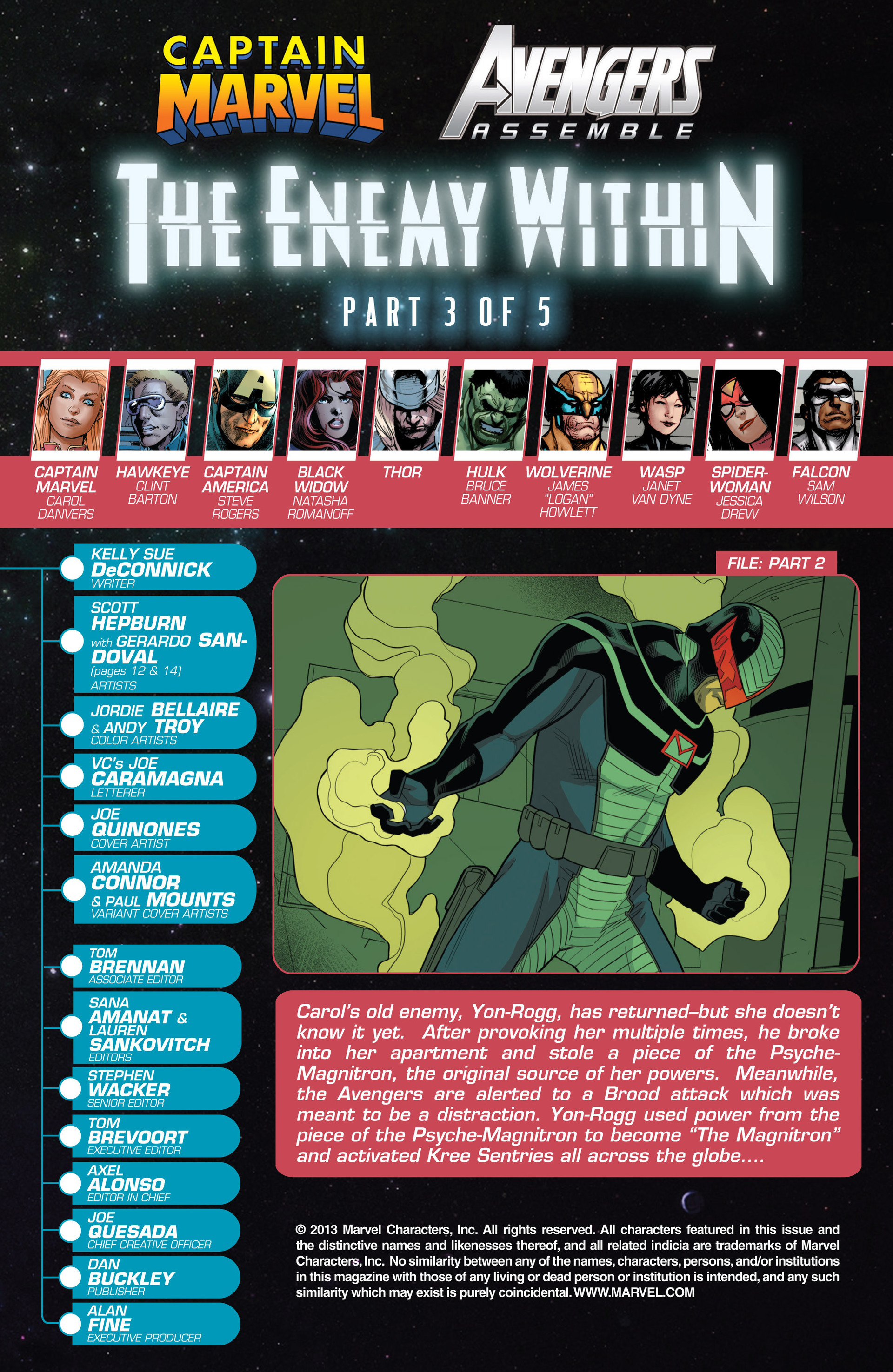 Read online Captain Marvel (2012) comic -  Issue #13 - 2