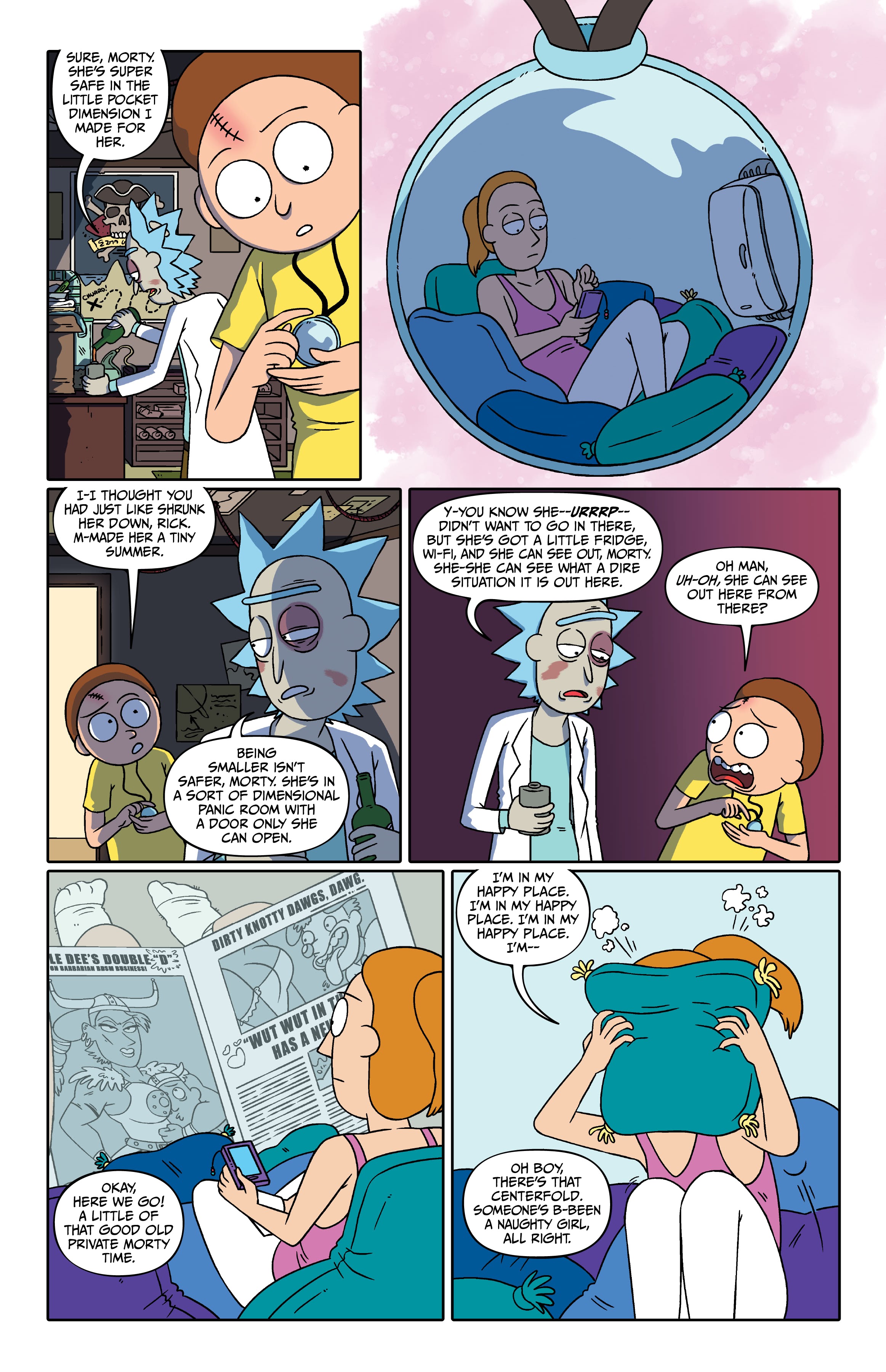 Read online Rick and Morty comic -  Issue # (2015) _Deluxe Edition 3 (Part 1) - 35