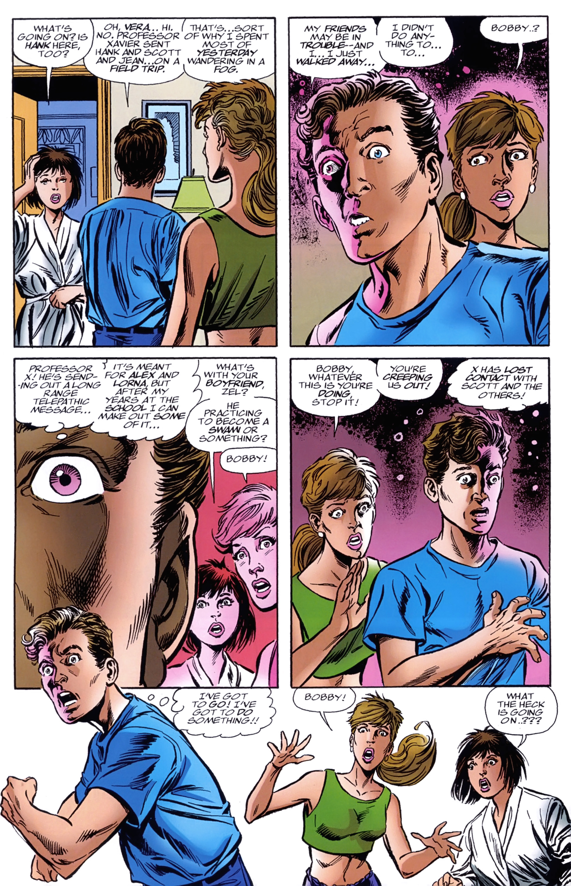 Read online X-Men: Hidden Years comic -  Issue #2 - 10