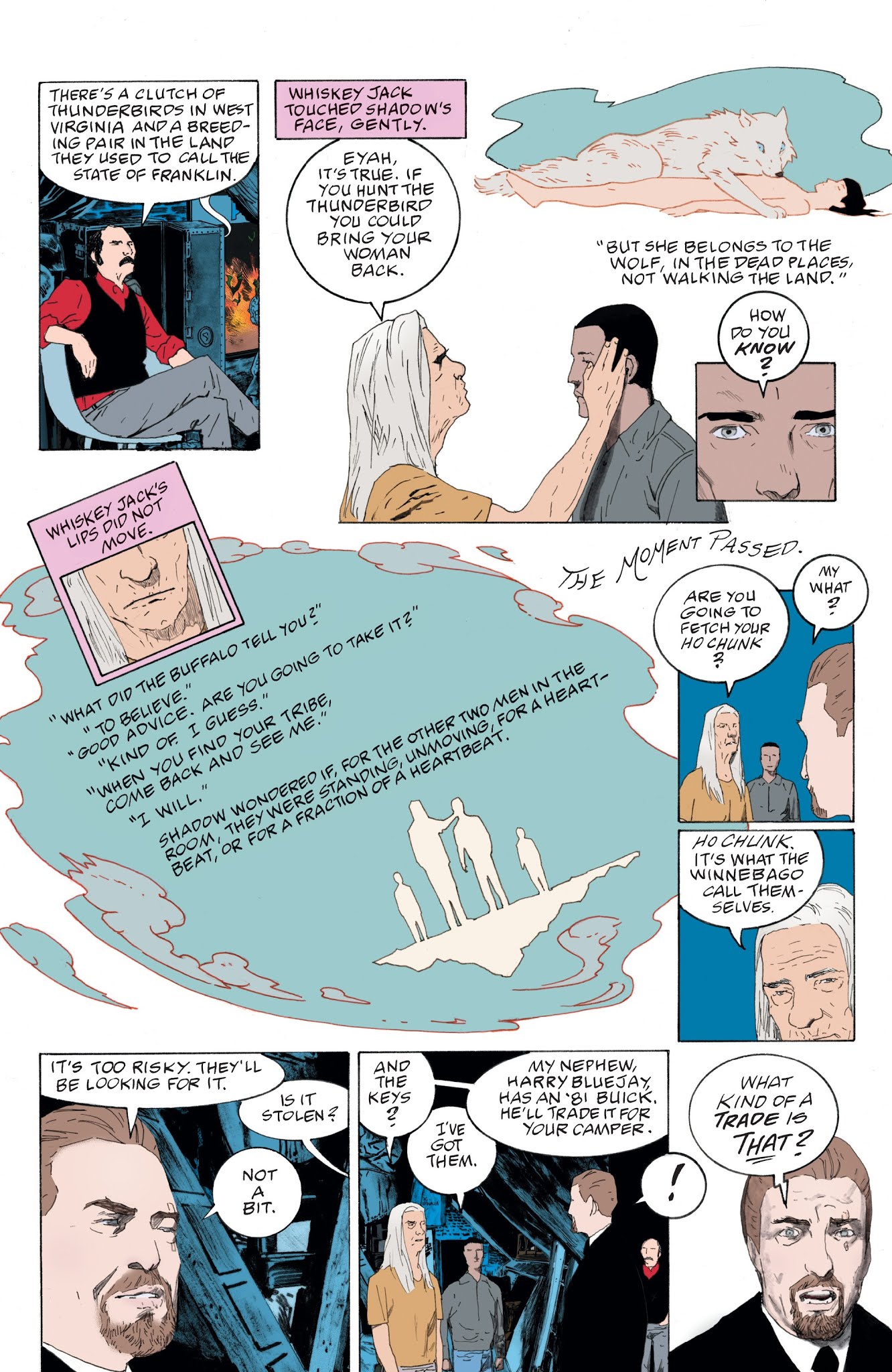 Read online American Gods: My Ainsel comic -  Issue #6 - 18