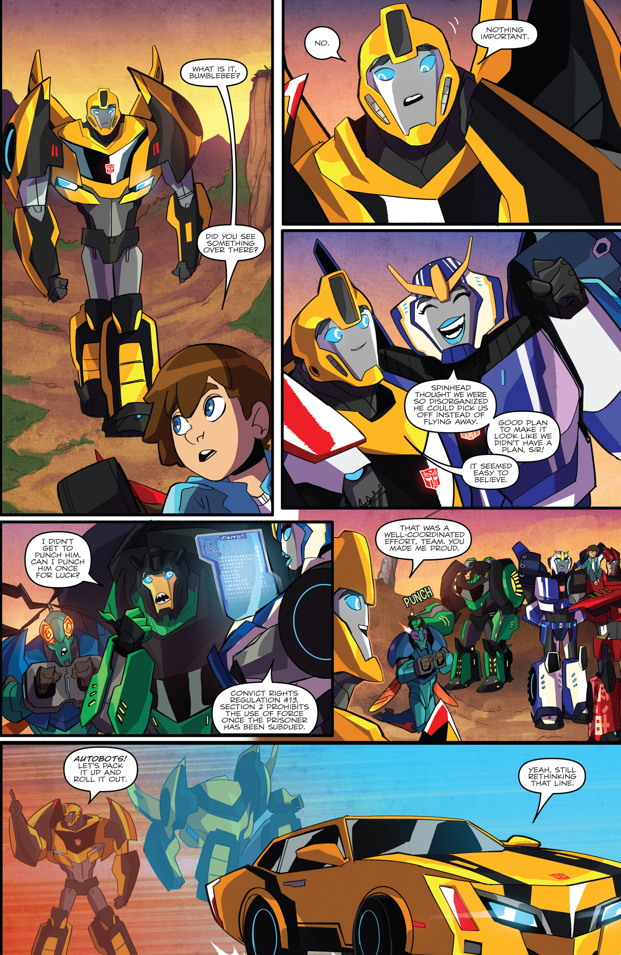 Read online Transformers: Robots In Disguise (2015) comic -  Issue #1 - 21