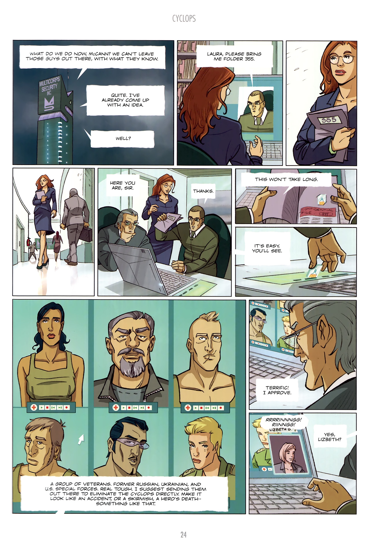 Read online Cyclops (2010) comic -  Issue #6 - 24