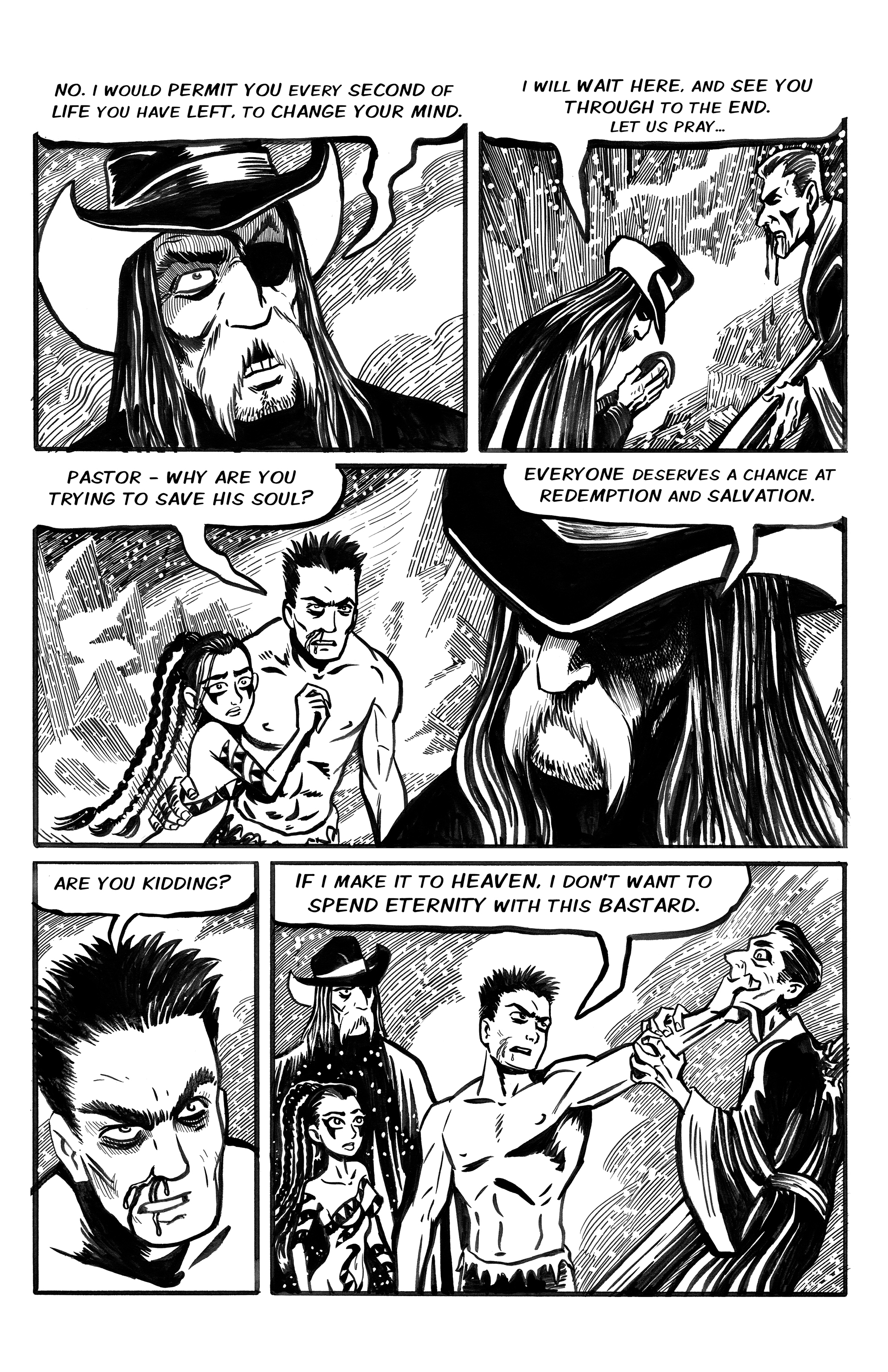 Read online Wulf and Batsy: Magnum Orgus comic -  Issue #8 - 64