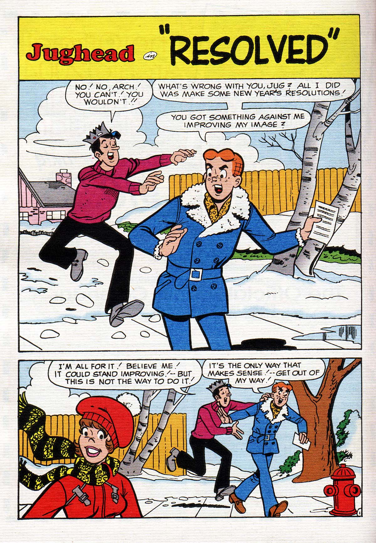 Read online Jughead's Double Digest Magazine comic -  Issue #100 - 109