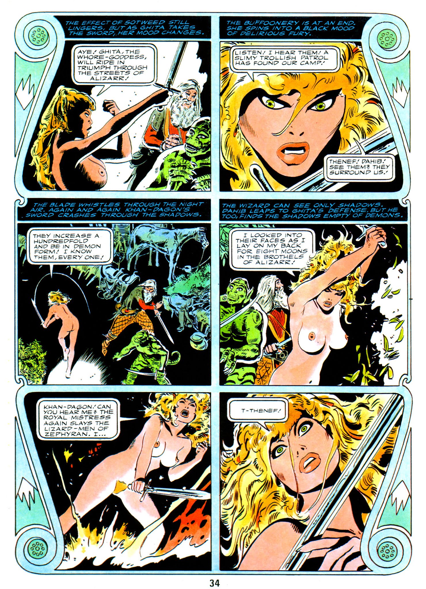 Read online Ghita of Alizarr comic -  Issue #1 - 35