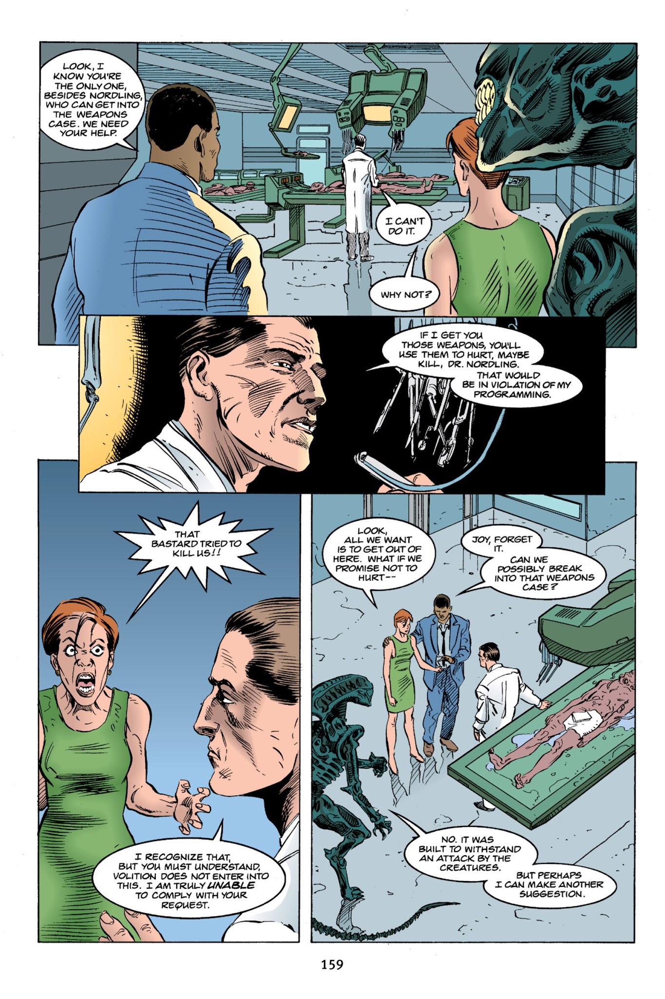Read online Aliens Omnibus comic -  Issue # TPB 4 - 159
