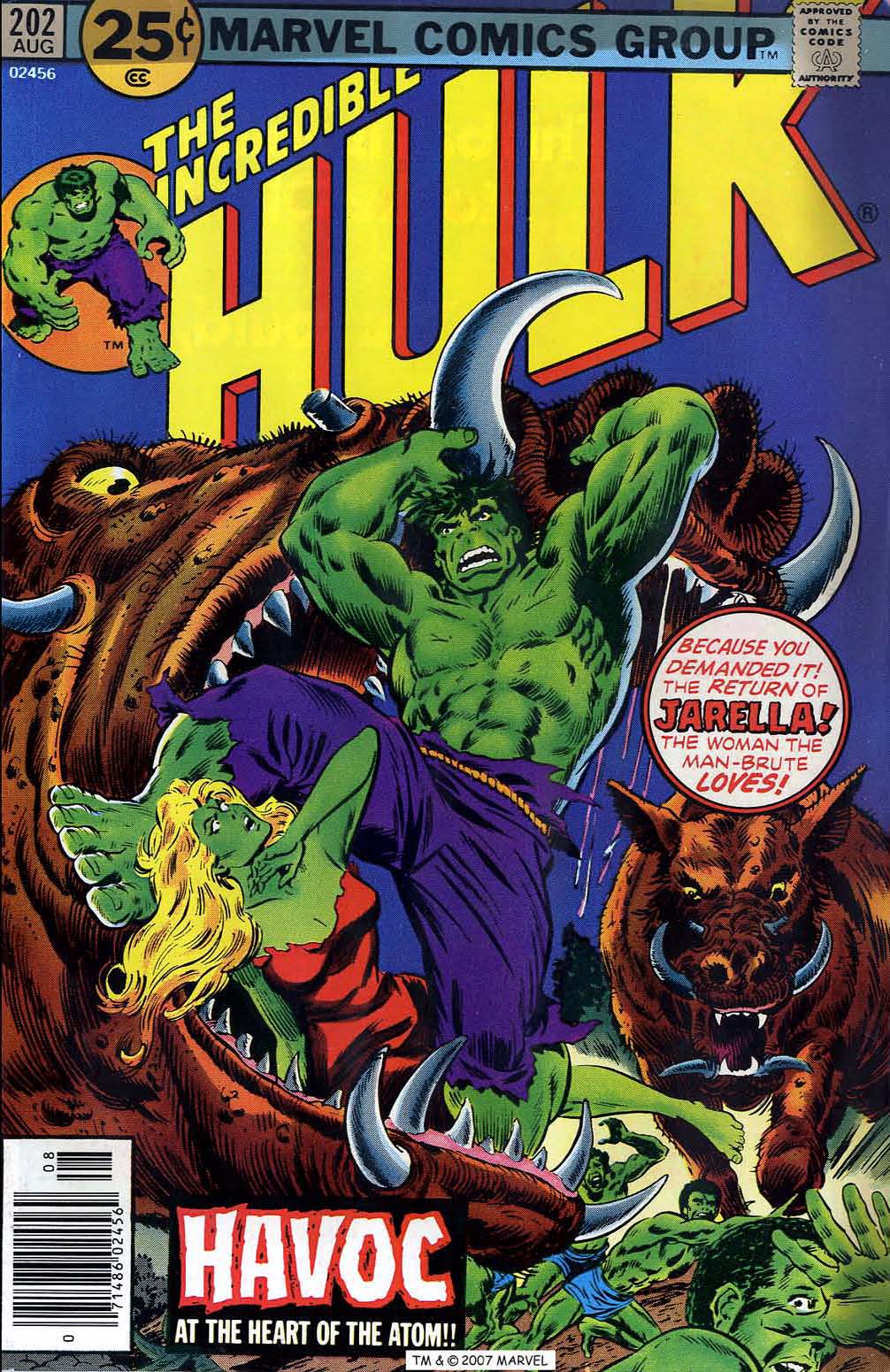 Read online The Incredible Hulk (1968) comic -  Issue #202 - 1