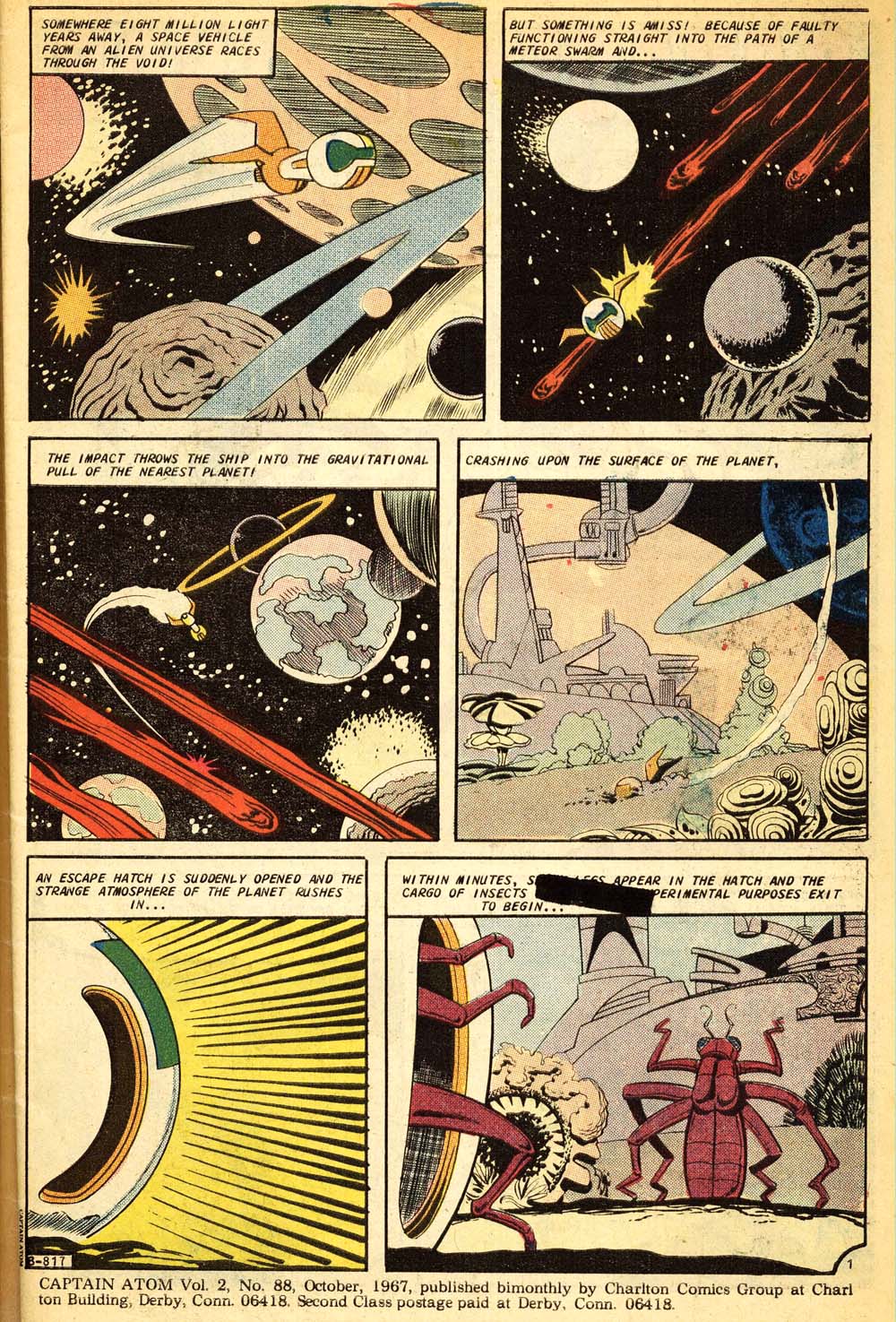 Read online Captain Atom (1965) comic -  Issue #88 - 2