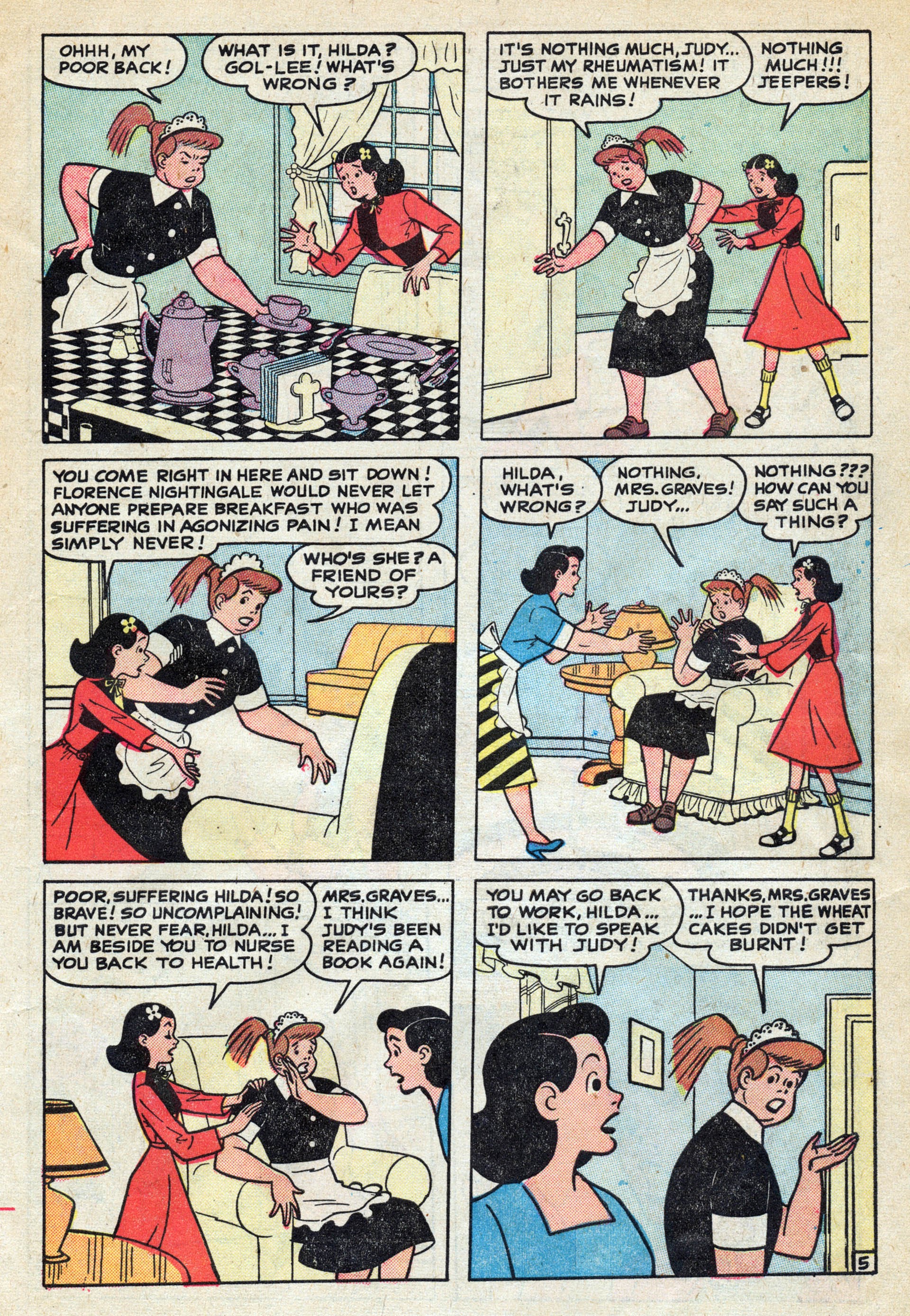 Read online Junior Miss (1947) comic -  Issue #39 - 7