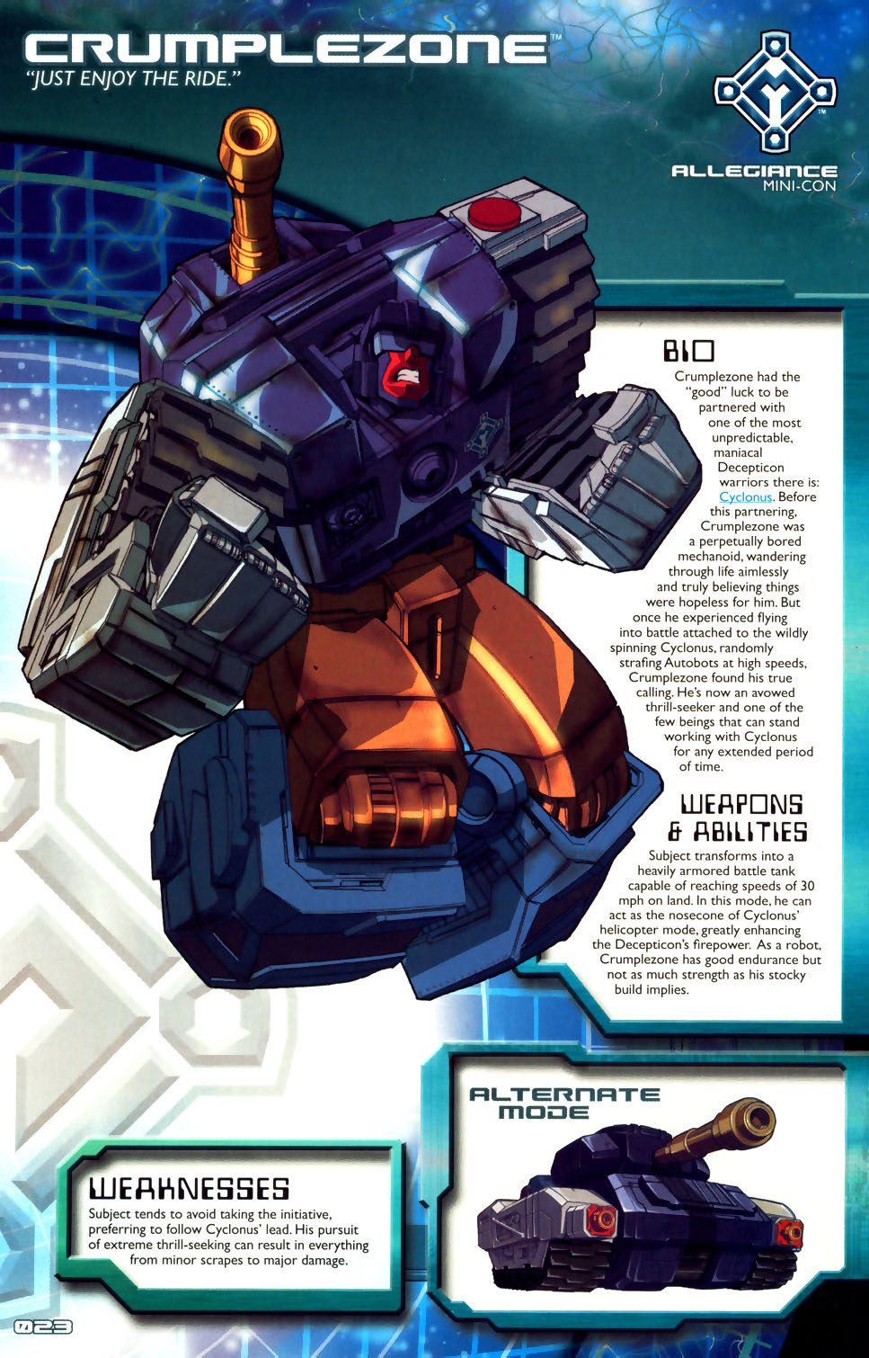 Read online More Than Meets The Eye: Transformers Armada comic -  Issue #1 - 27