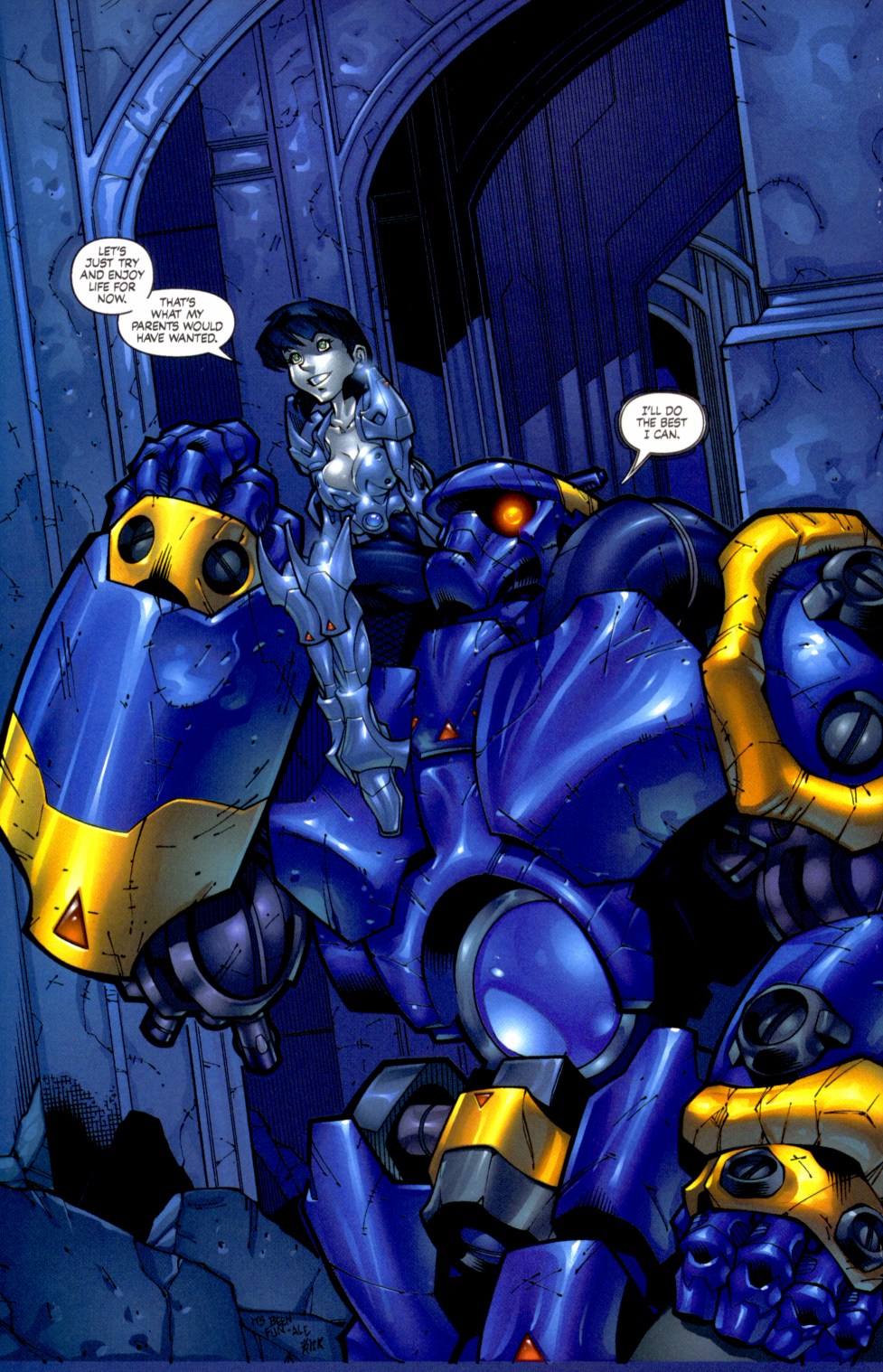 Read online E.V.E. ProtoMecha comic -  Issue #6 - 23