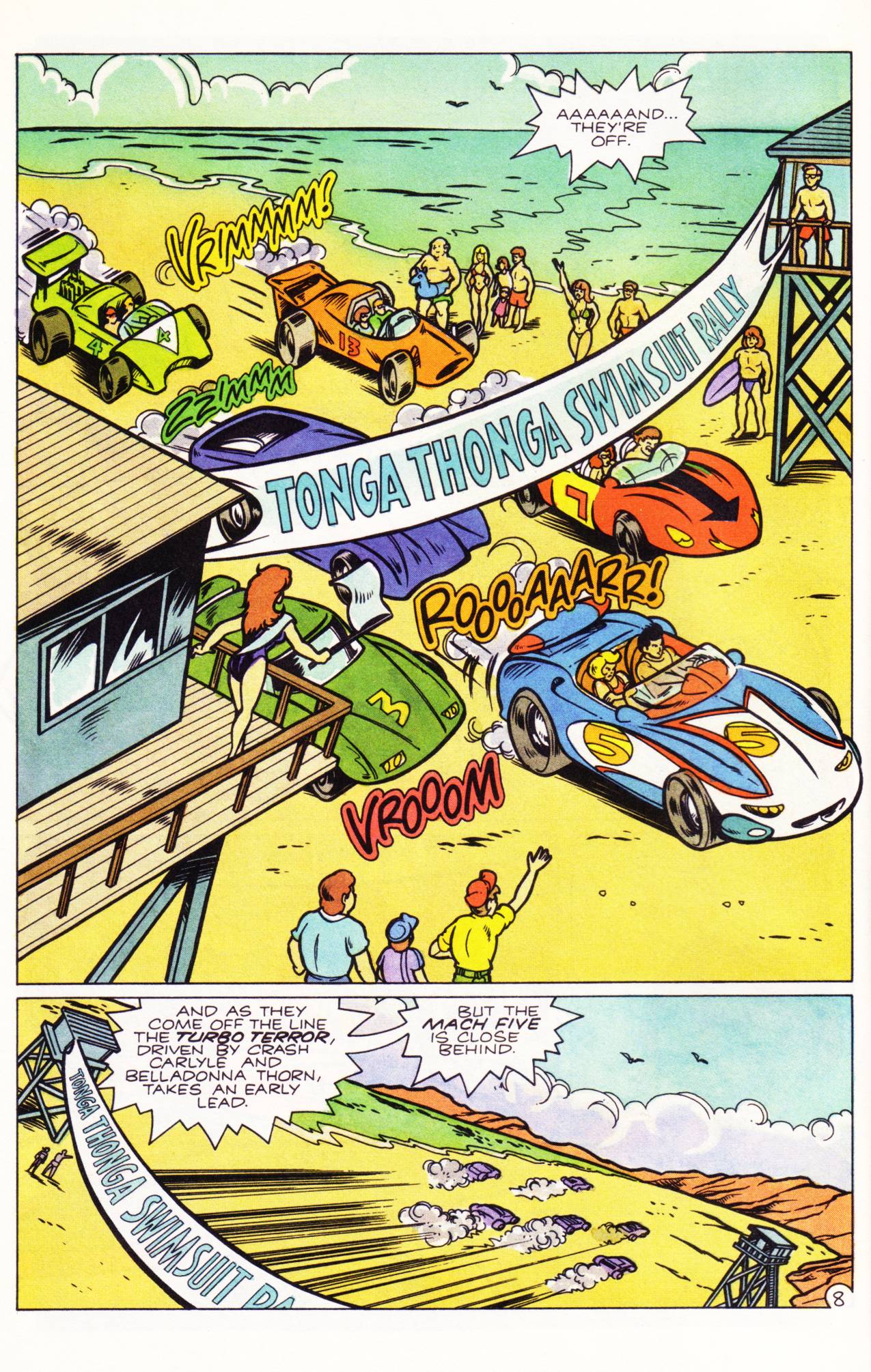 Read online The New Adventures of Speed Racer comic -  Issue #3 - 9
