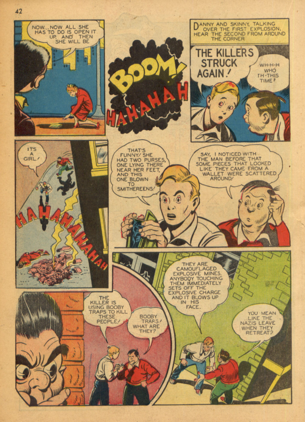 Read online Shadow Comics comic -  Issue #32 - 43