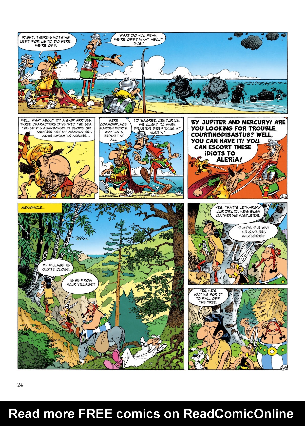 Read online Asterix comic -  Issue #20 - 25