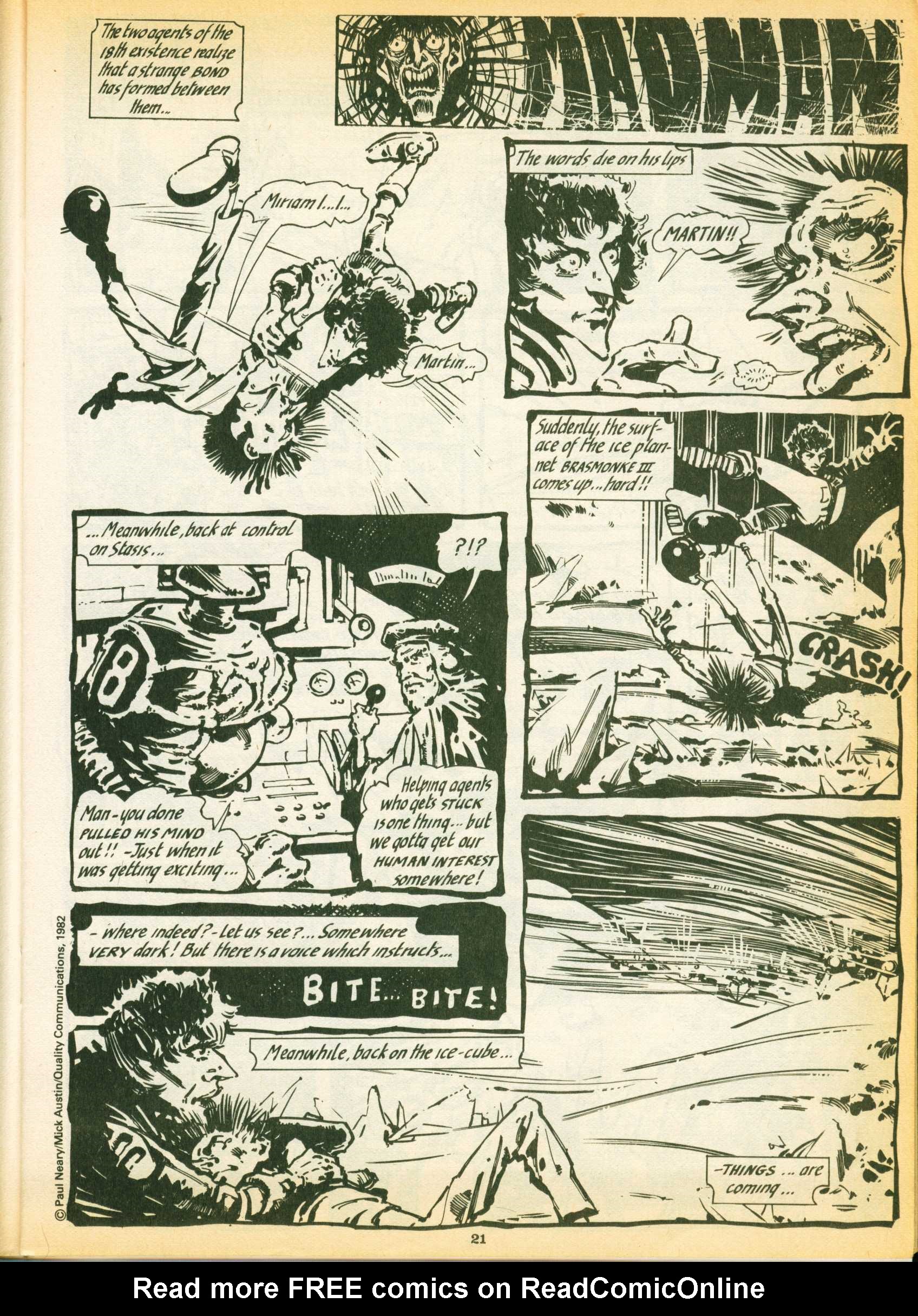 Read online Warrior comic -  Issue #7 - 21