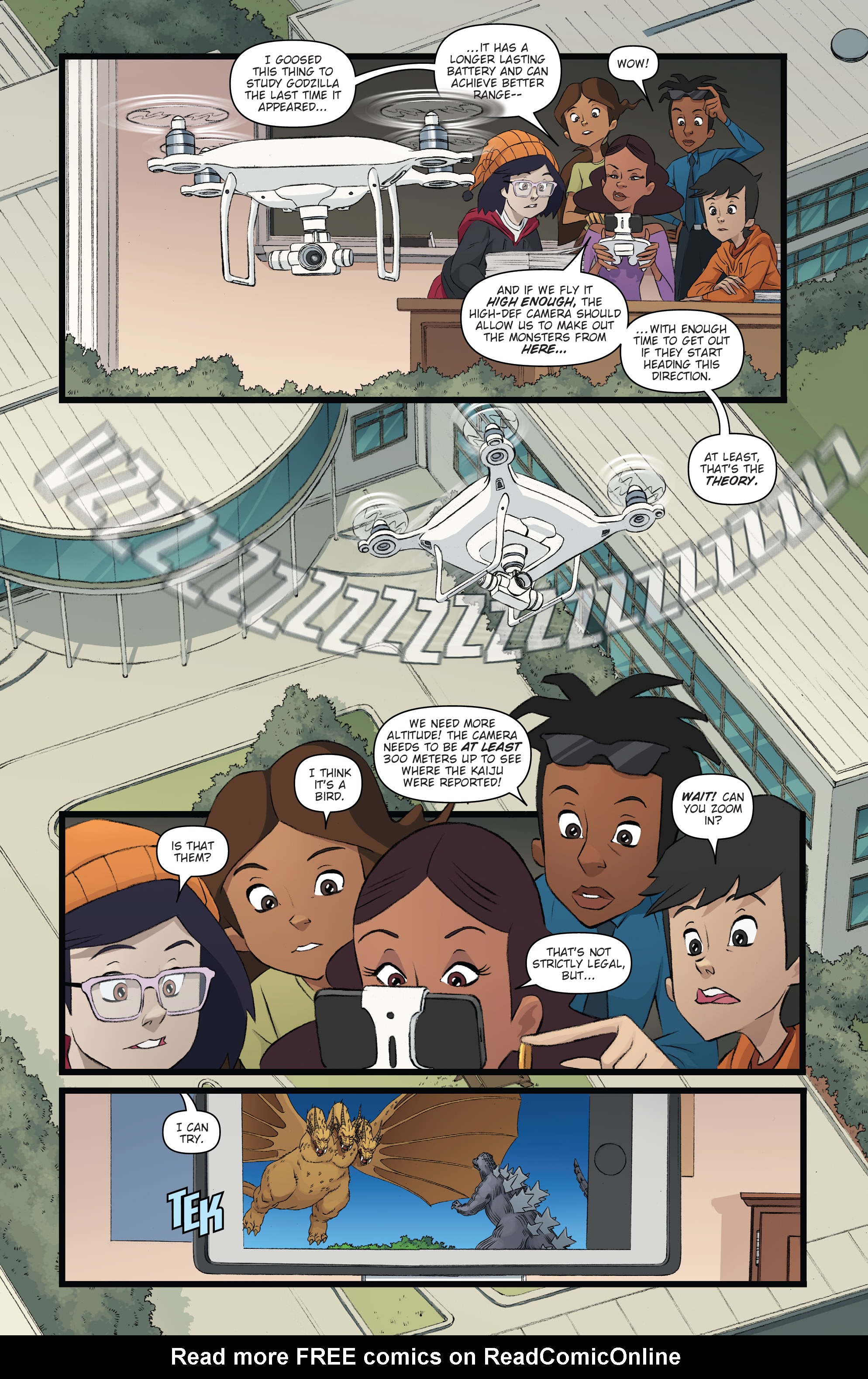 Read online Godzilla: Monsters & Protectors - All Hail the King! comic -  Issue #5 - 4