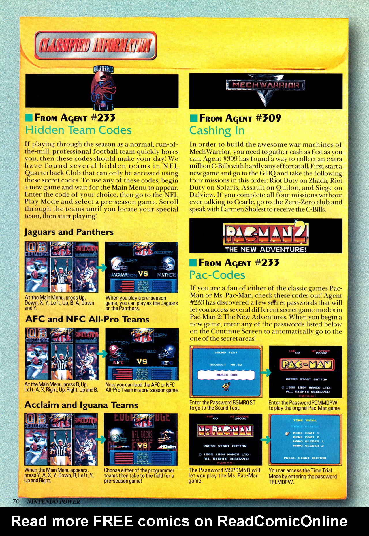Read online Nintendo Power comic -  Issue #72 - 77