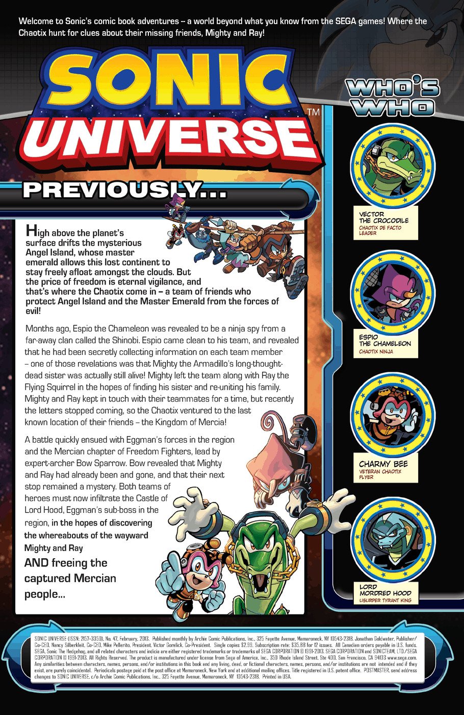 Read online Sonic Universe comic -  Issue #47 - 2