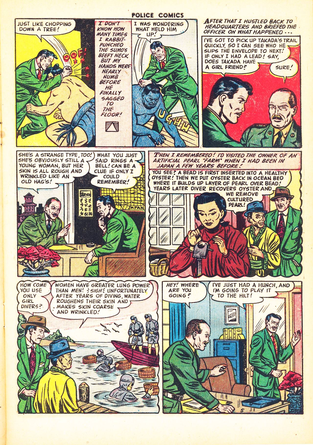 Read online Police Comics comic -  Issue #124 - 7