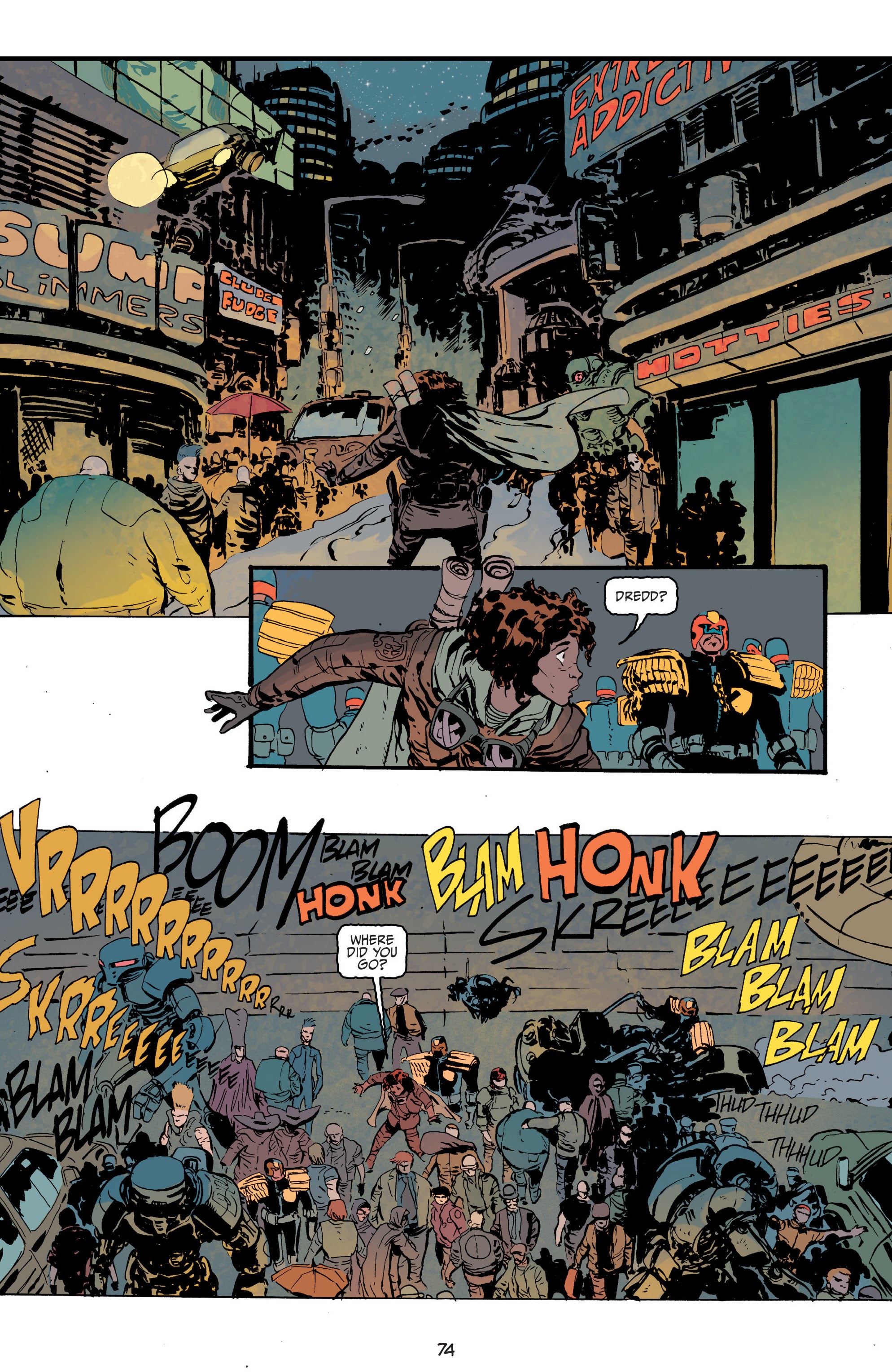Read online Judge Dredd: Mega-City Zero comic -  Issue # TPB 3 - 73
