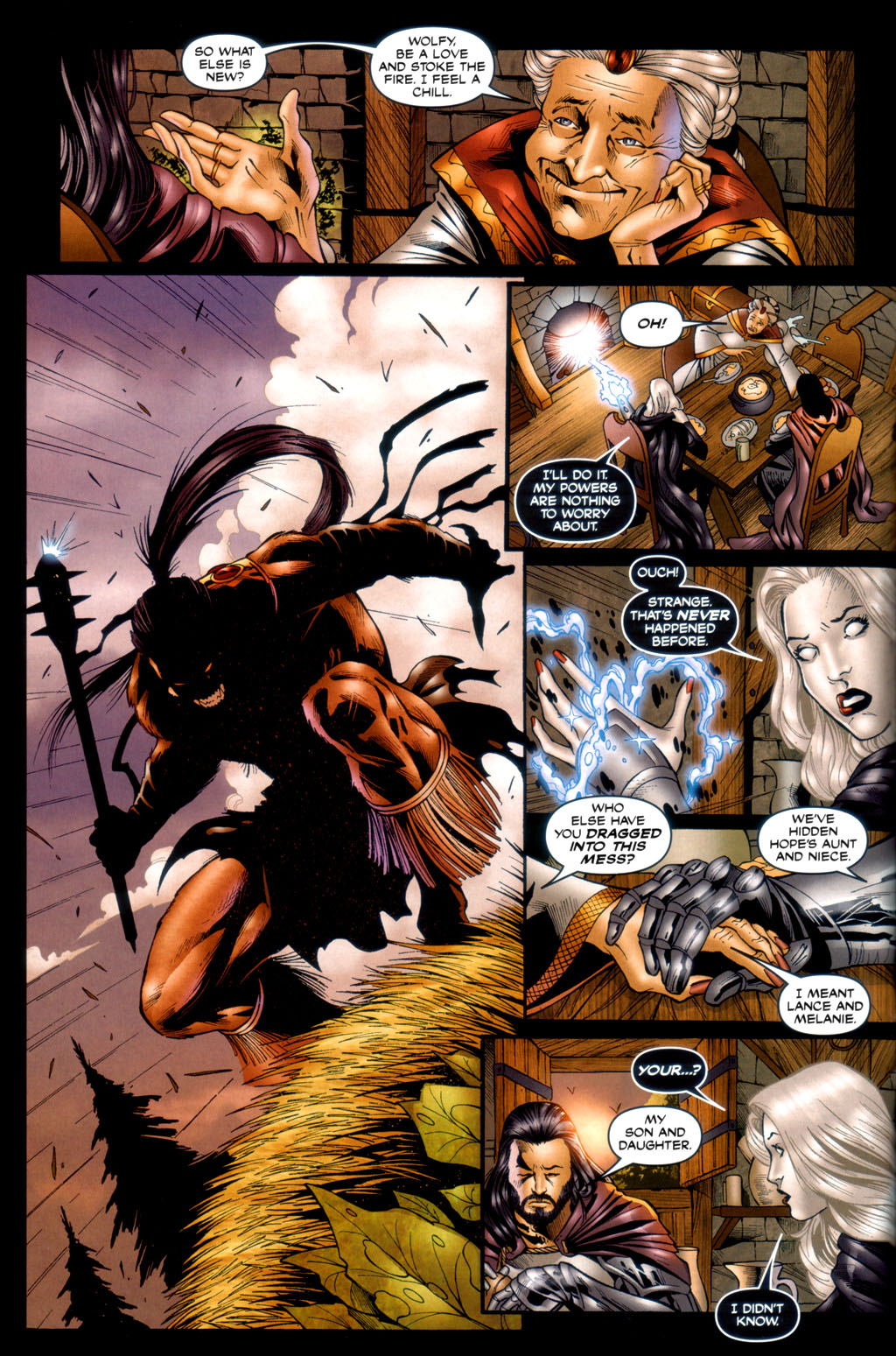 Read online Brian Pulido's Medieval Lady Death comic -  Issue #5 - 4