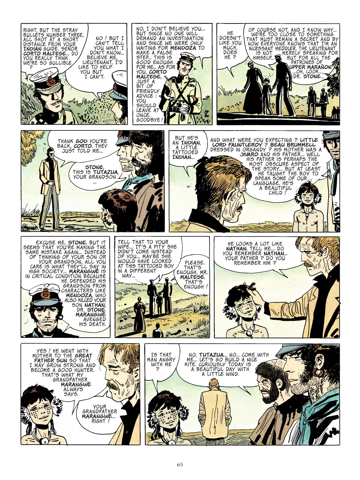 Read online Corto Maltese comic -  Issue # TPB 6 - 60