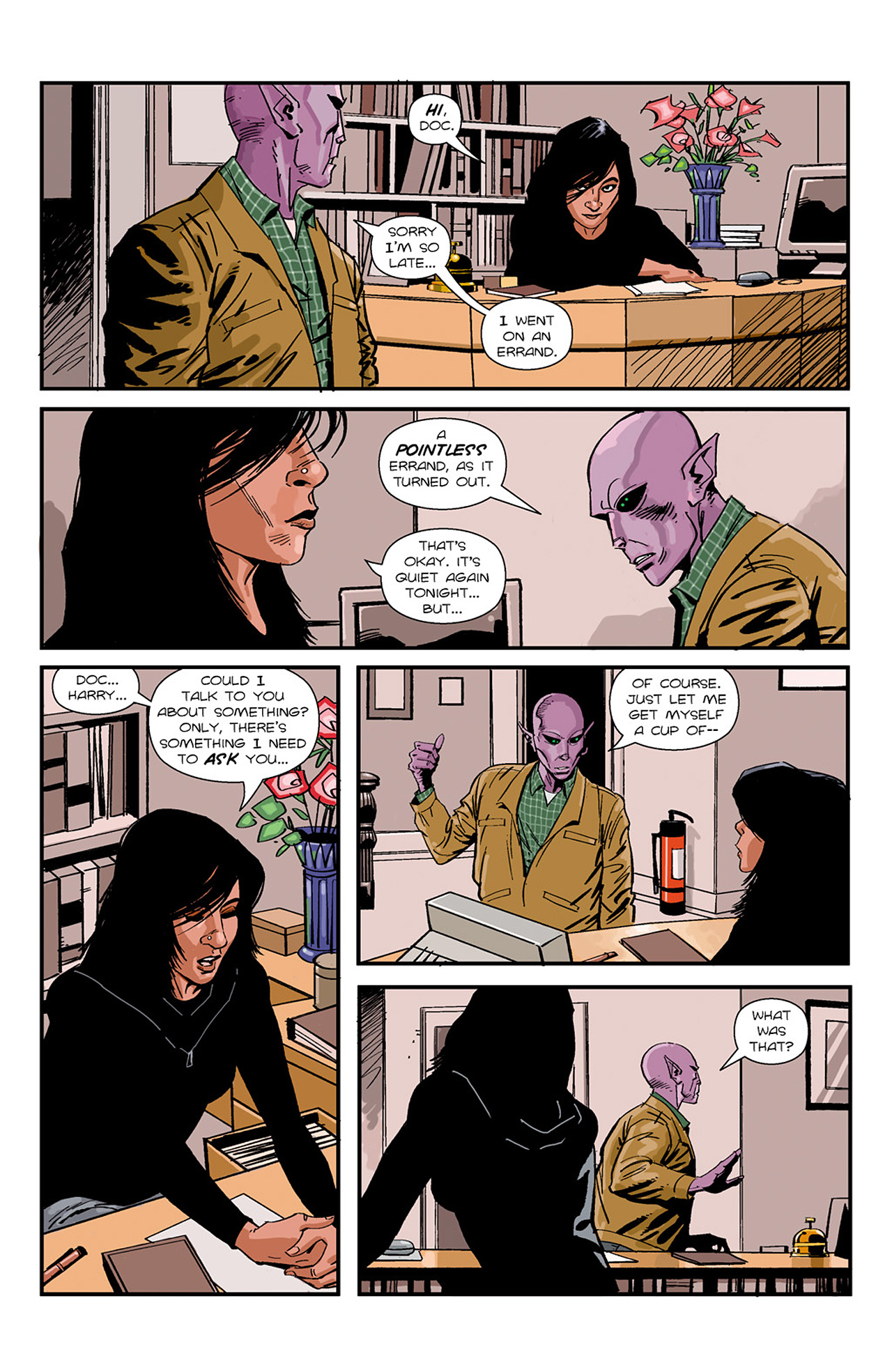 Read online Resident Alien comic -  Issue #3 - 10