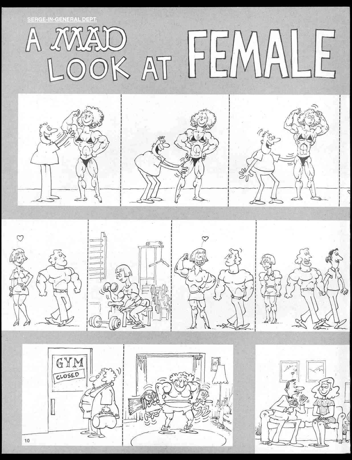 Read online MAD comic -  Issue #287 - 12