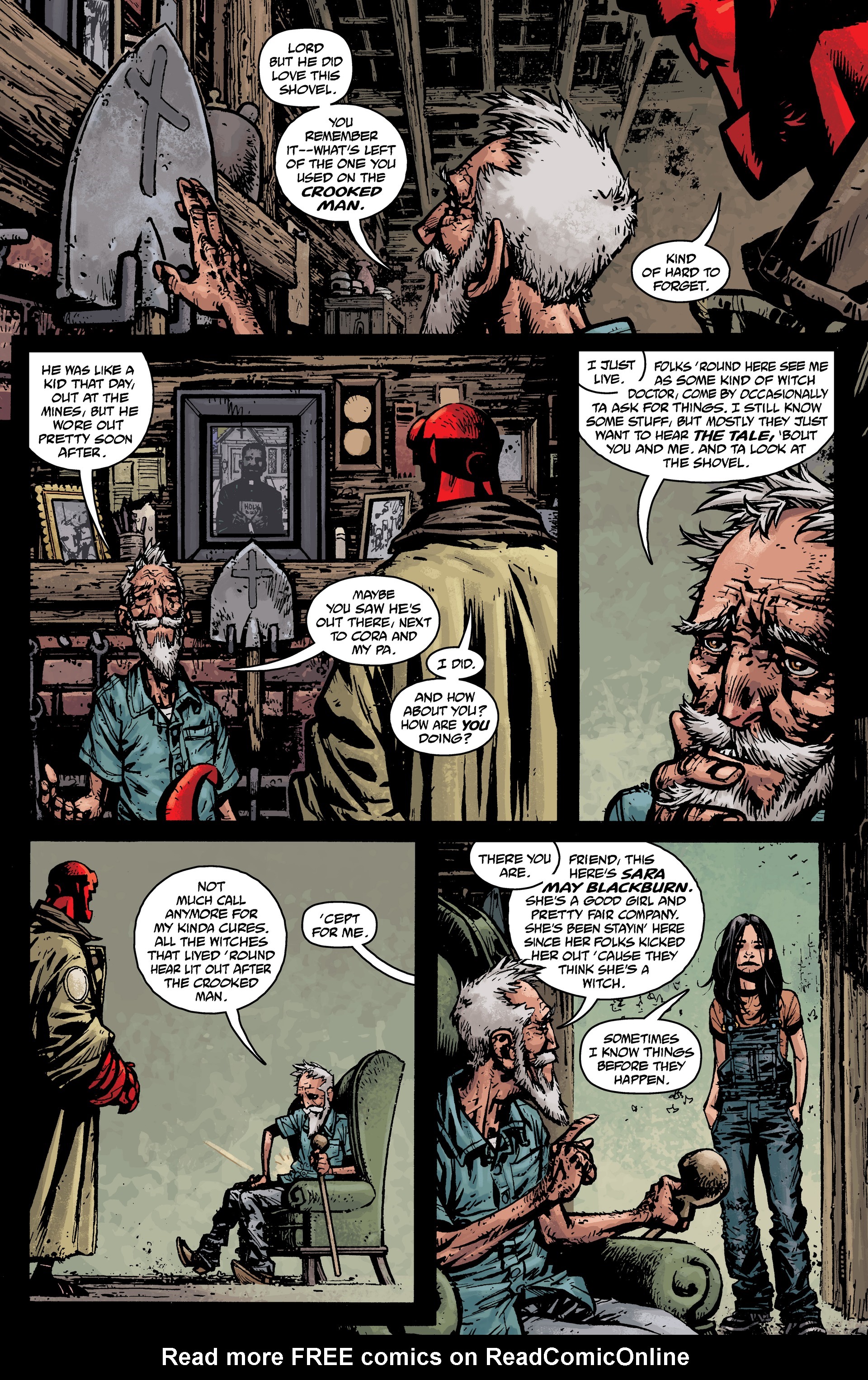 Read online Hellboy and the B.P.R.D.: The Return of Effie Kolb and Others comic -  Issue # TPB (Part 1) - 15
