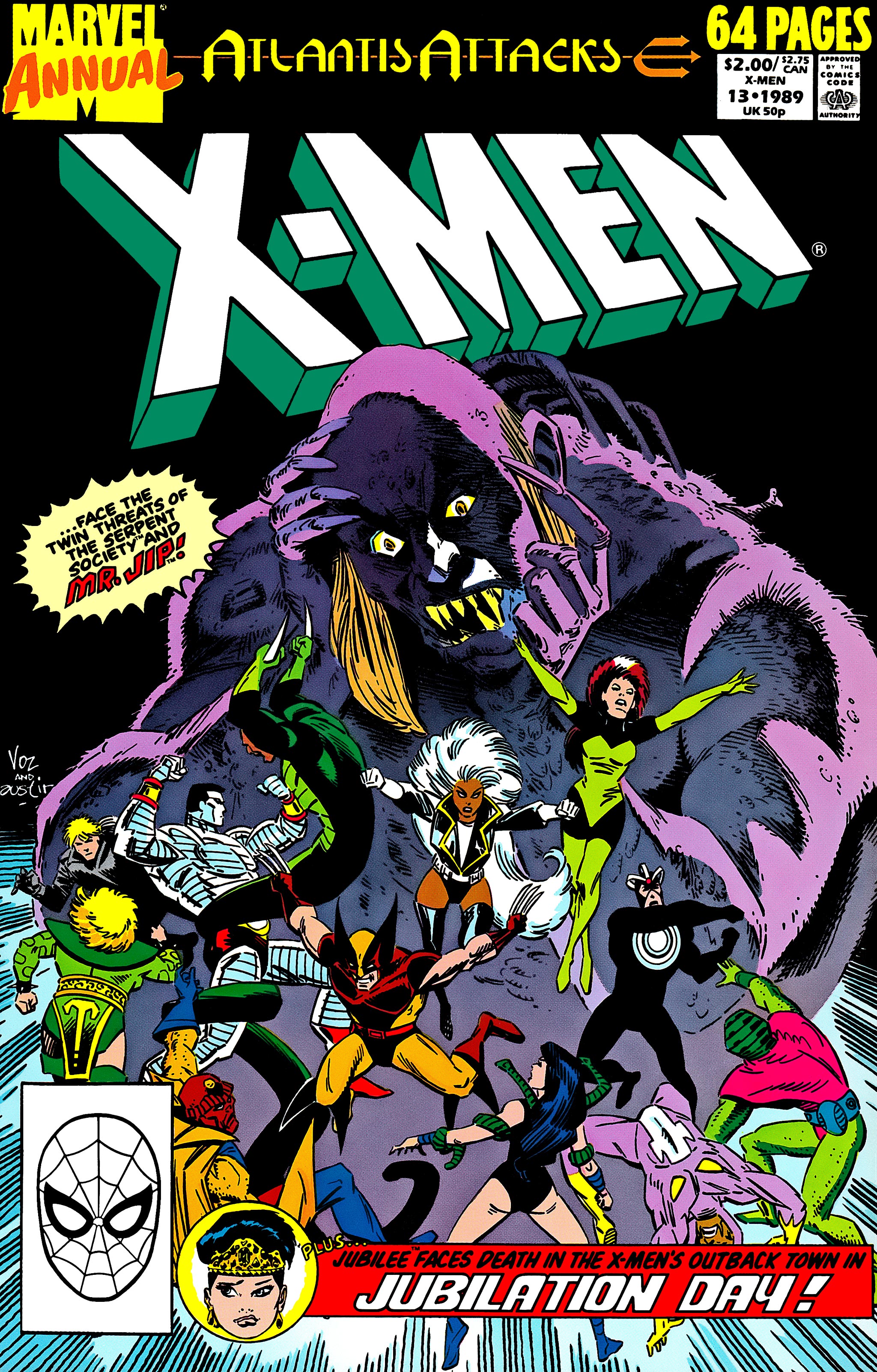 Read online Uncanny X-Men (1963) comic -  Issue # _Annual 13 - 1
