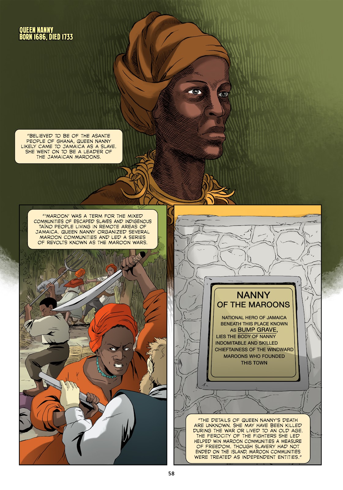Amazons, Abolitionists, and Activists: A Graphic History of Women's Fight for Their Rights issue TPB (Part 1) - Page 59