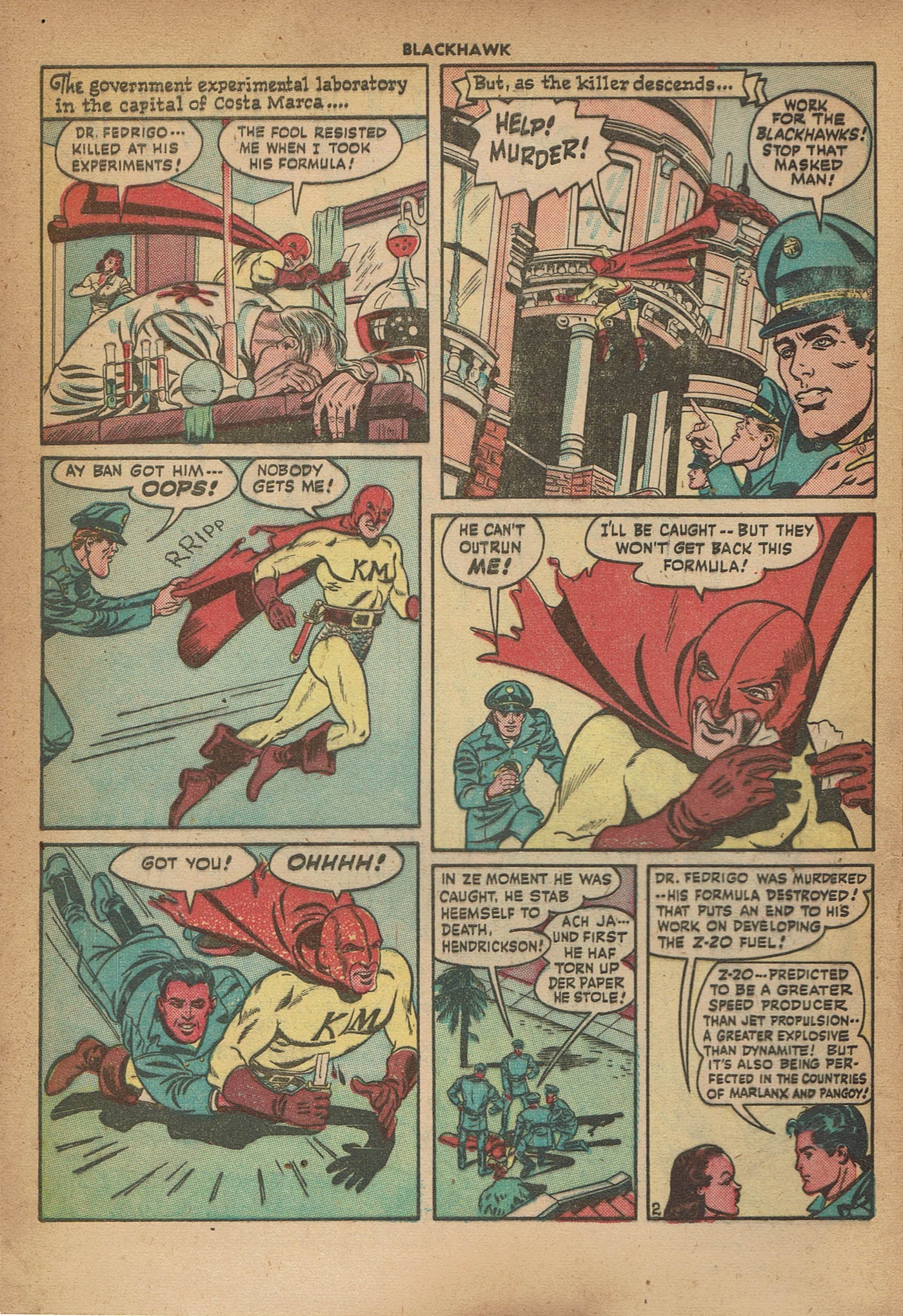 Read online Blackhawk (1957) comic -  Issue #13 - 4