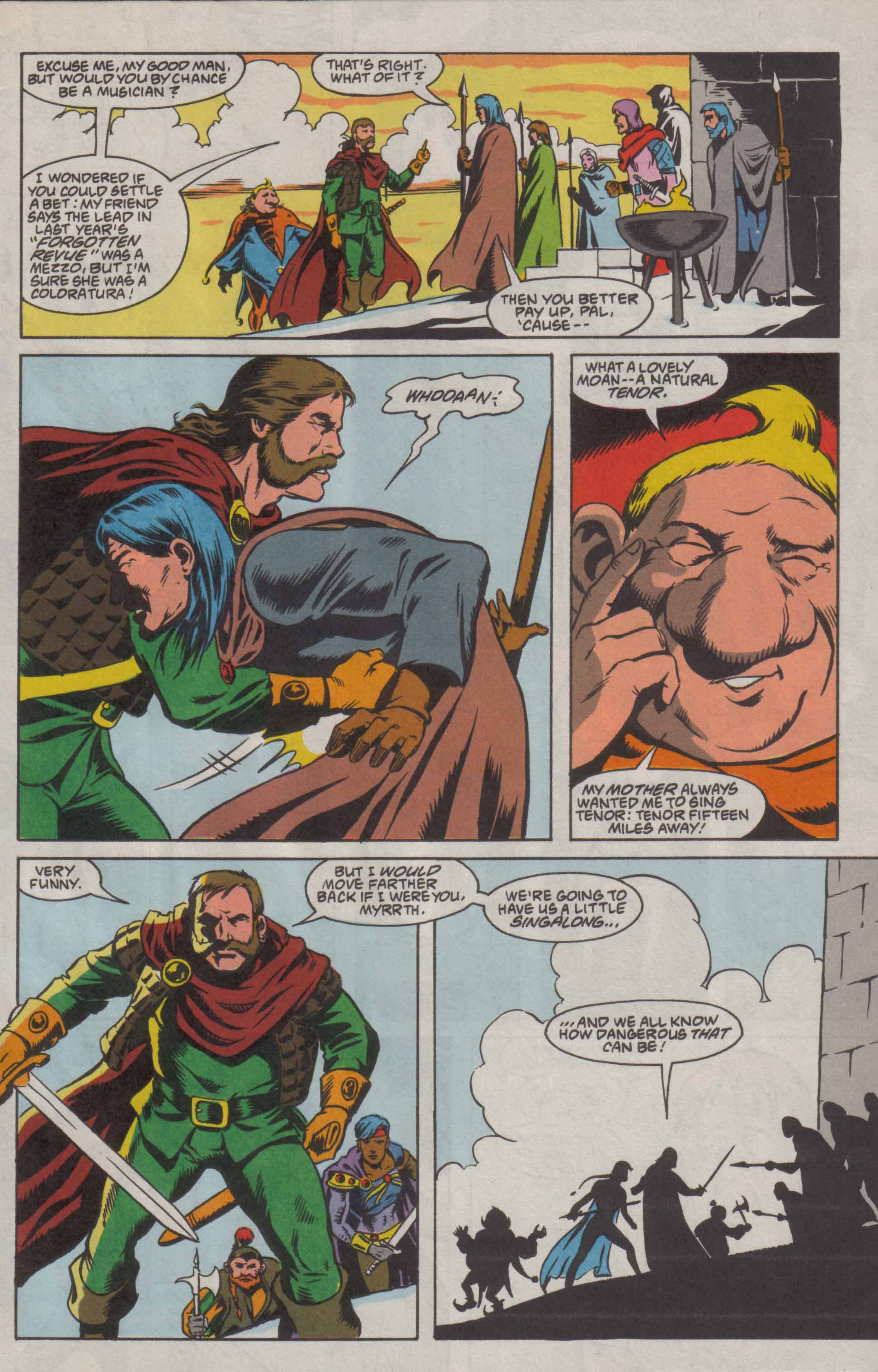 Read online Advanced Dungeons & Dragons comic -  Issue #8 - 8