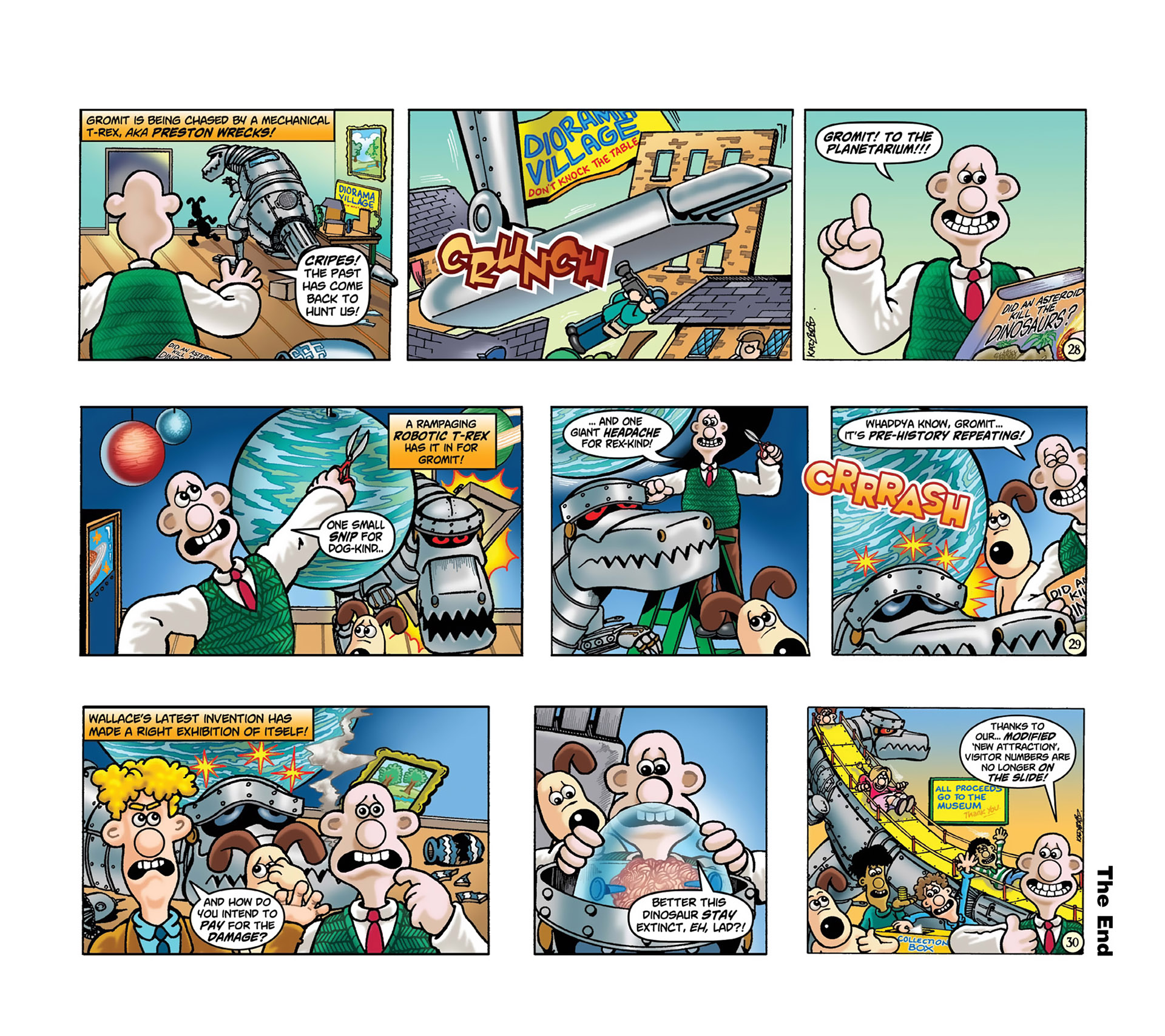 Read online Wallace & Gromit Dailies comic -  Issue #1 - 11