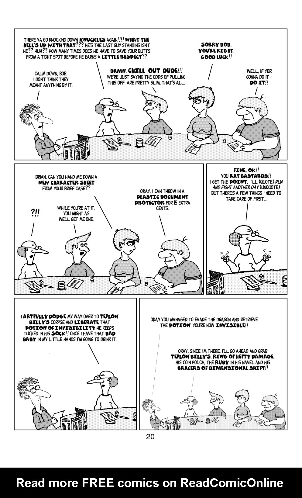 Read online Knights of the Dinner Table comic -  Issue #20 - 22