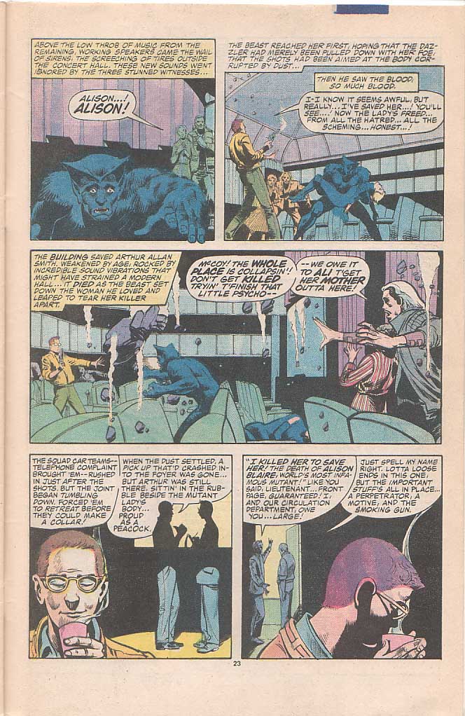 Read online Dazzler (1981) comic -  Issue #42 - 24