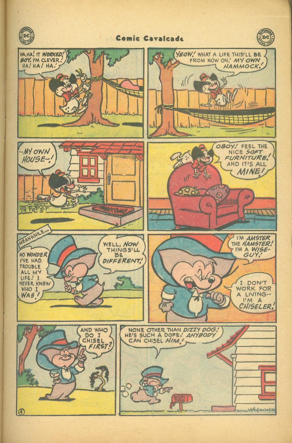 Read online Comic Cavalcade comic -  Issue #61 - 25