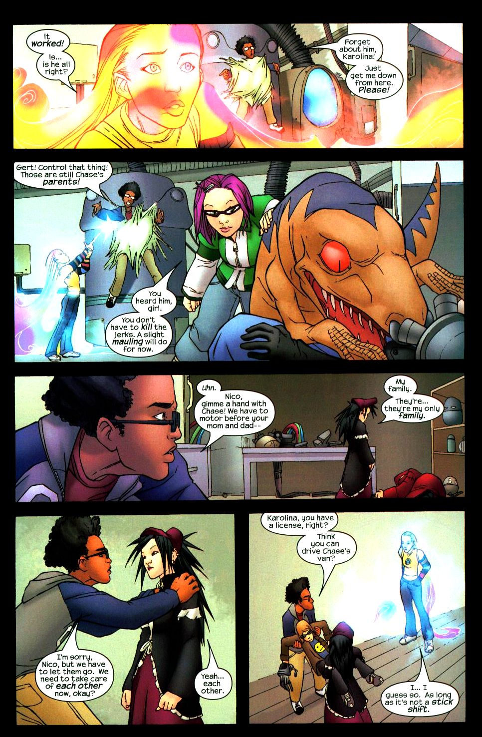 Read online Runaways (2003) comic -  Issue #4 - 20